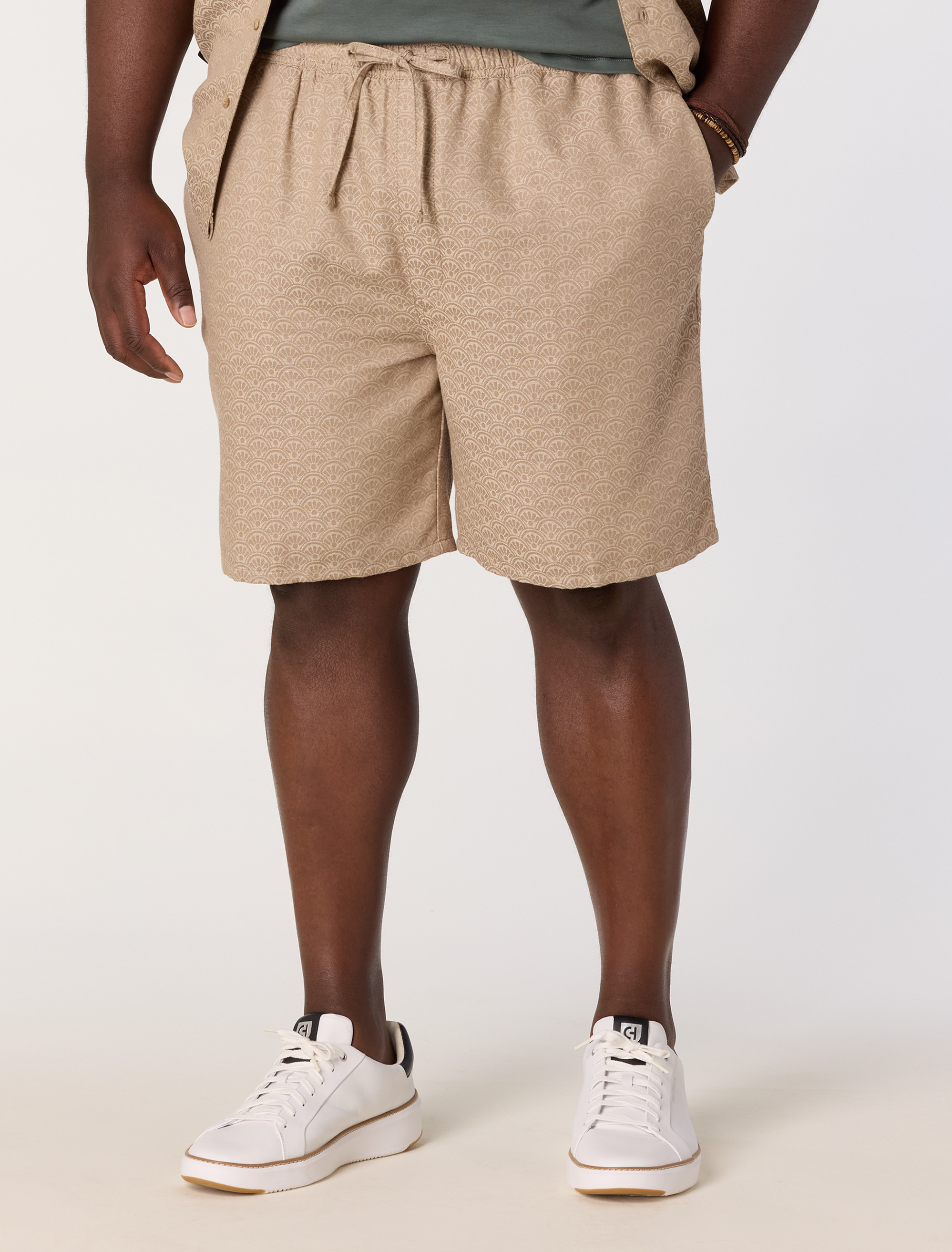 Big + Tall | Society of One Resort Textured Shorts | DXL