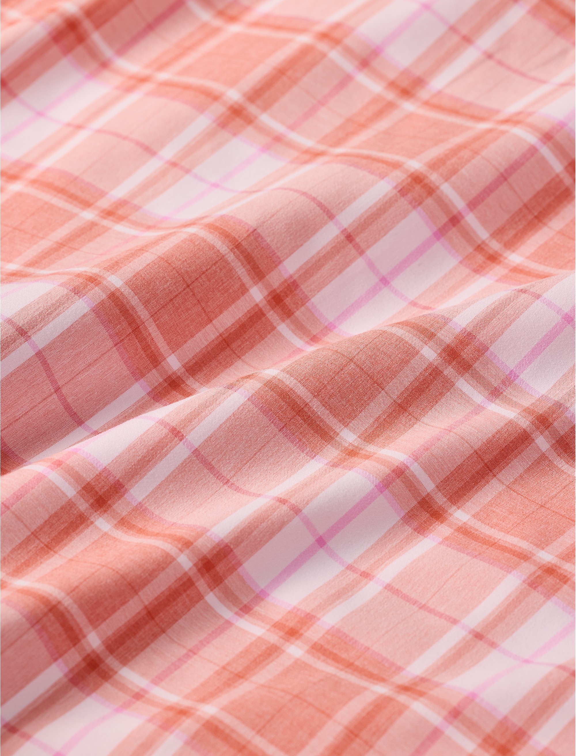 Microfiber Medium Plaid Sport Shirt - thumbnail 3