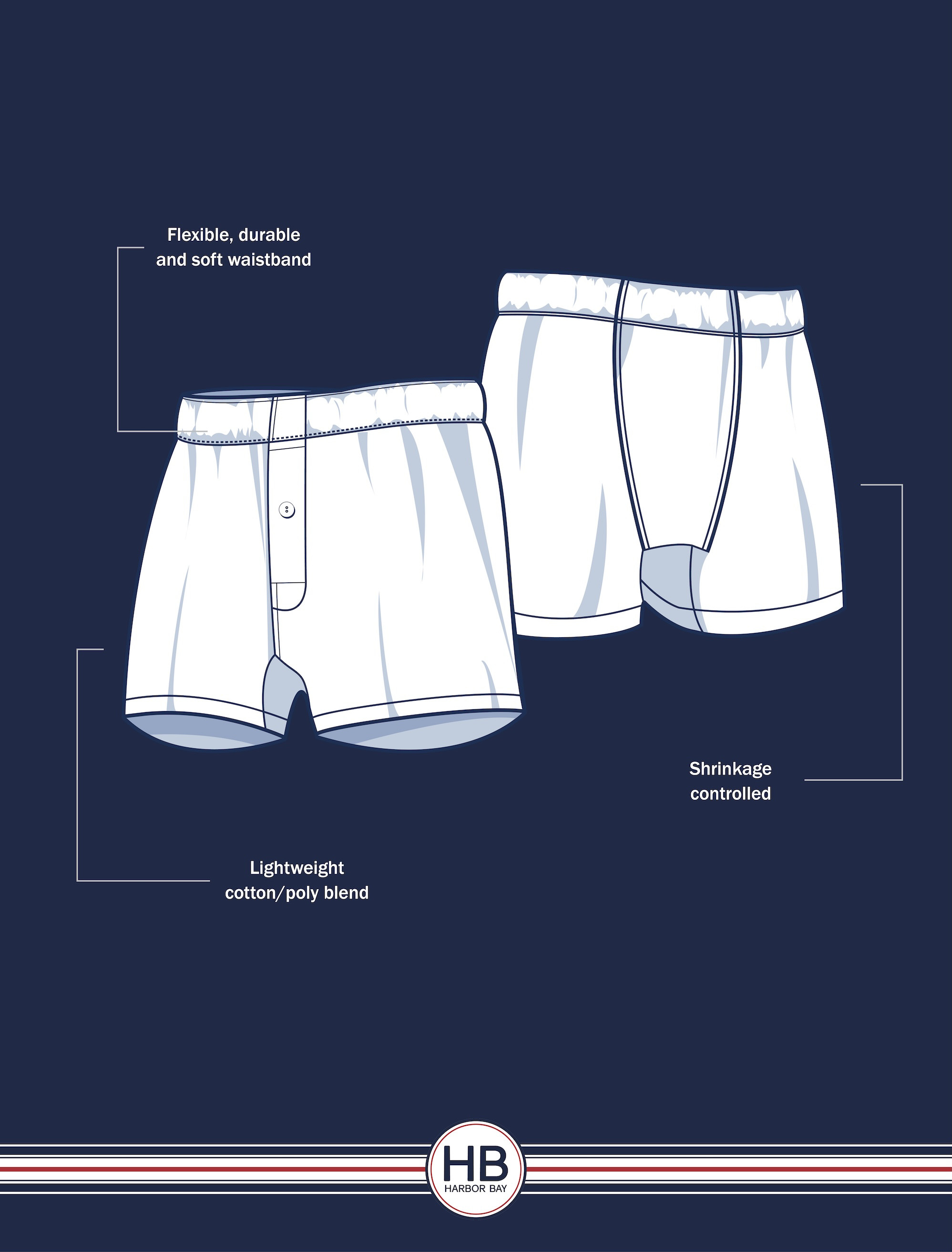 3-pk Block Party 4.5 Inch Woven Boxers