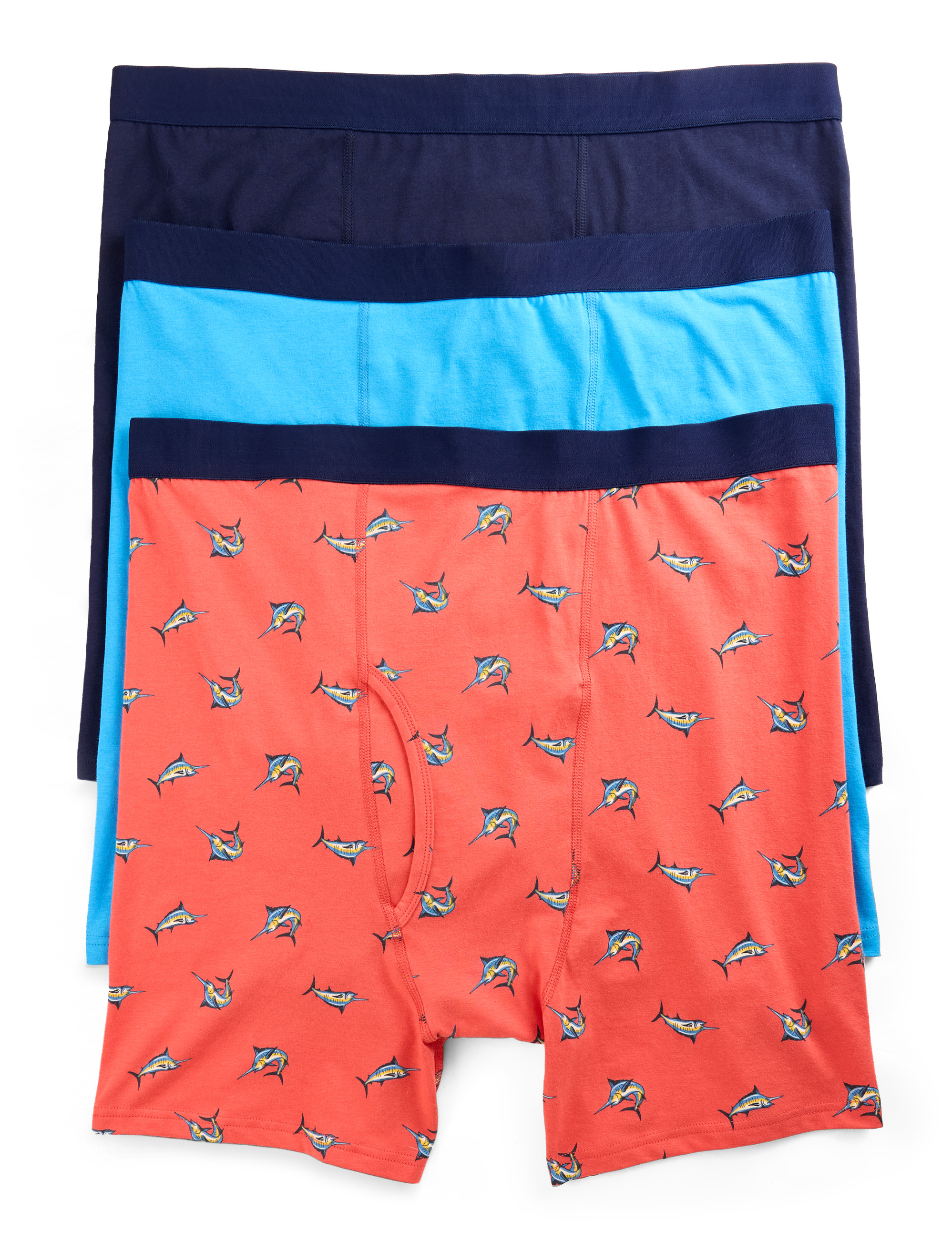 3-pk Active Stretch 4 Inch Boxer Briefs