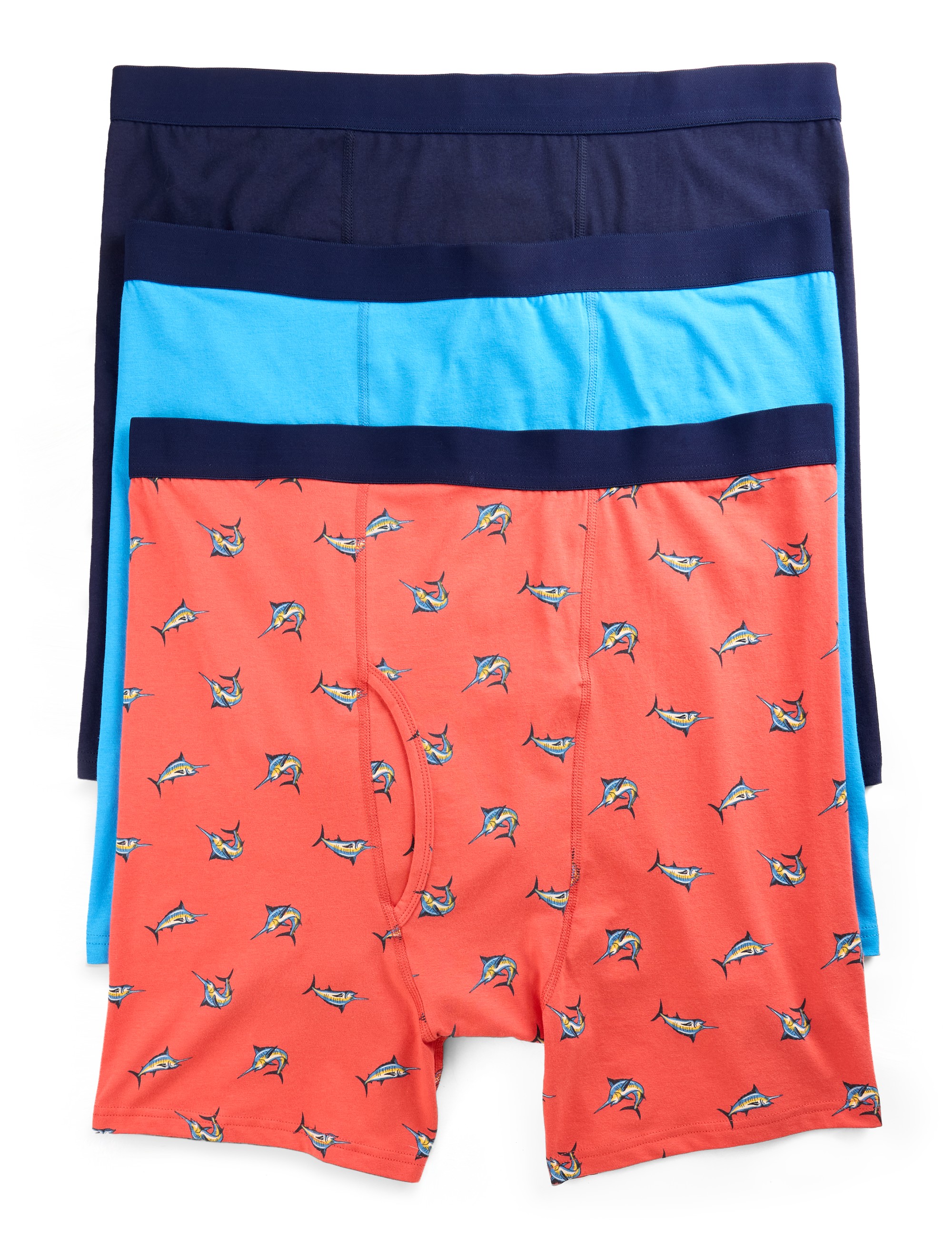 3-pk Active Stretch 4 Inch Boxer Briefs