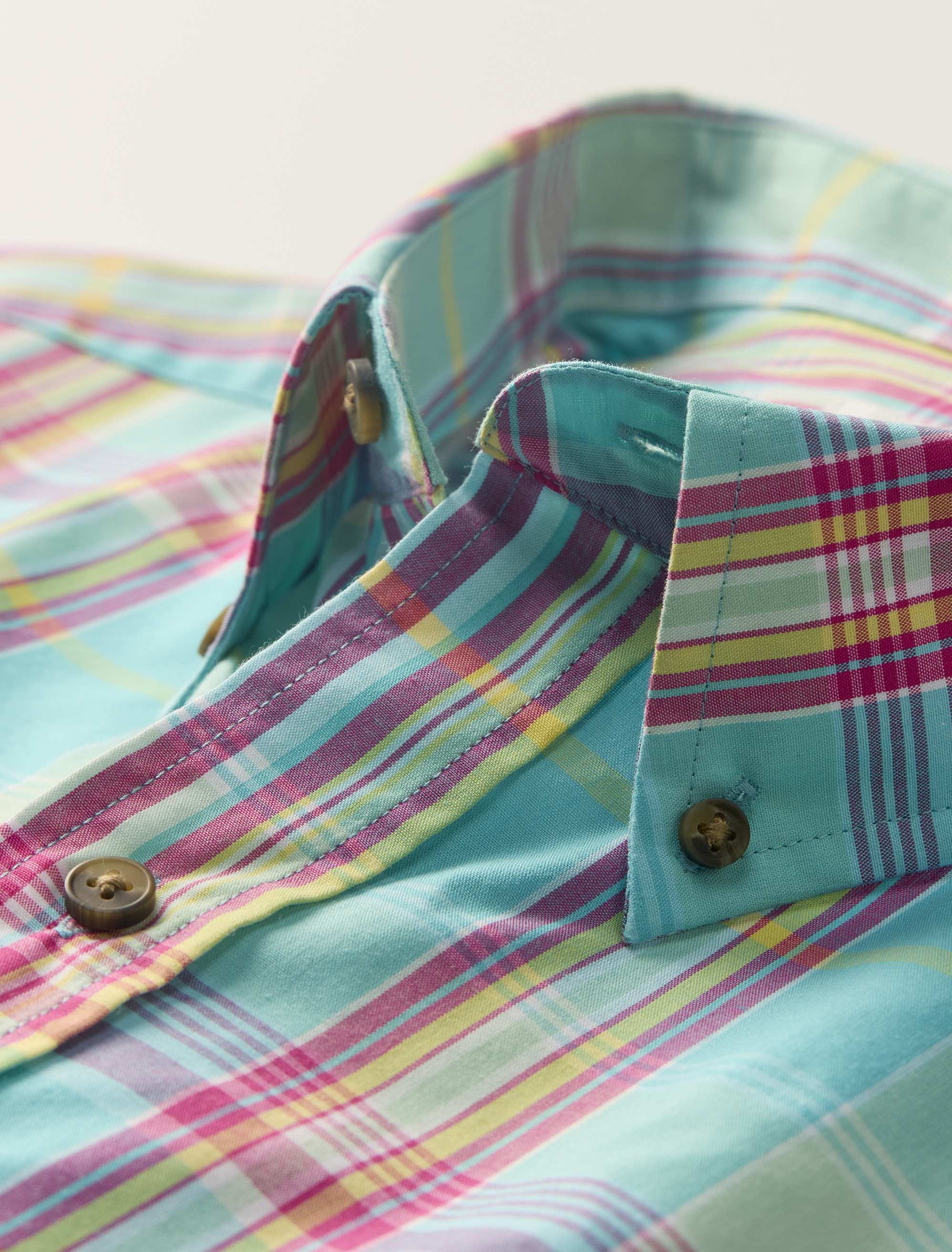 Easy-Care Large Plaid Sport Shirt