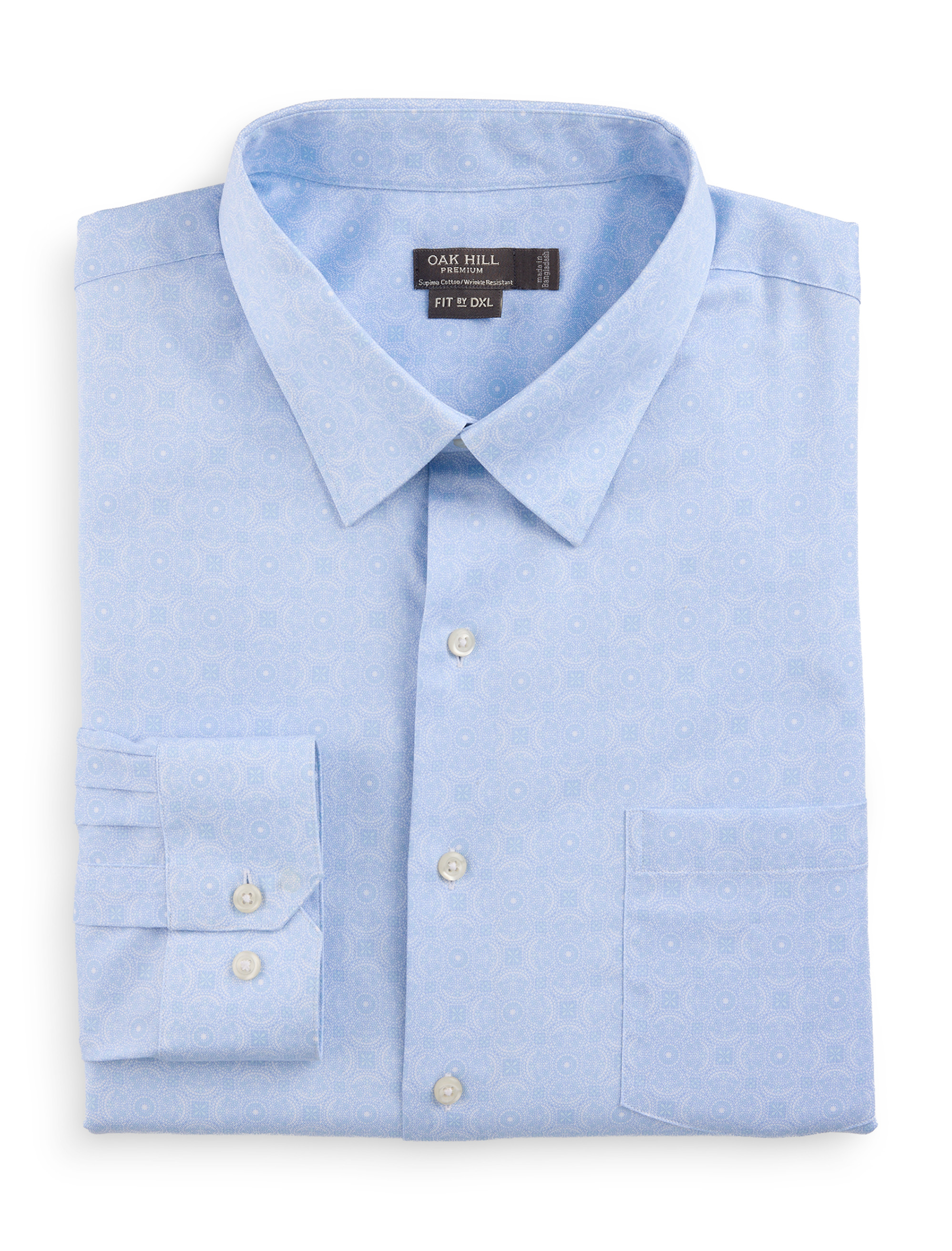 Wrinkle-Resistant Elevated Floral Dress Shirt
