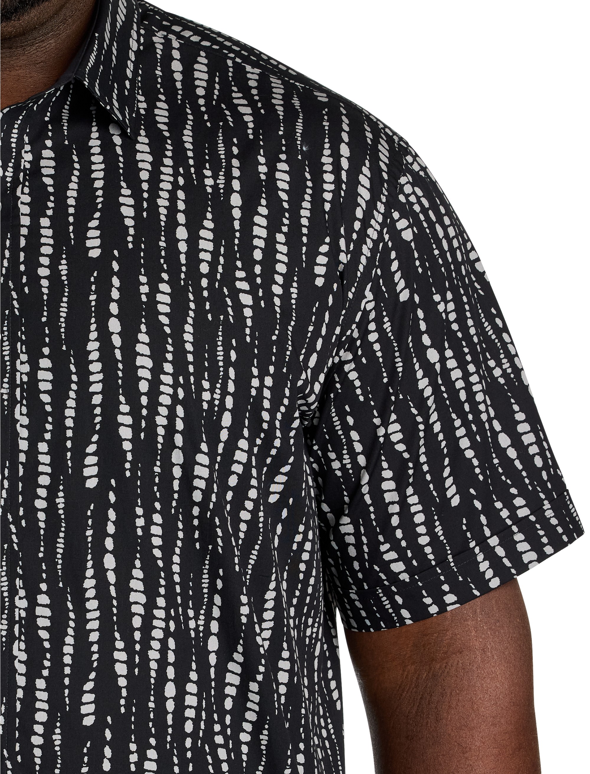 Dotted Wave Print Sport Shirt - thumbnail 2