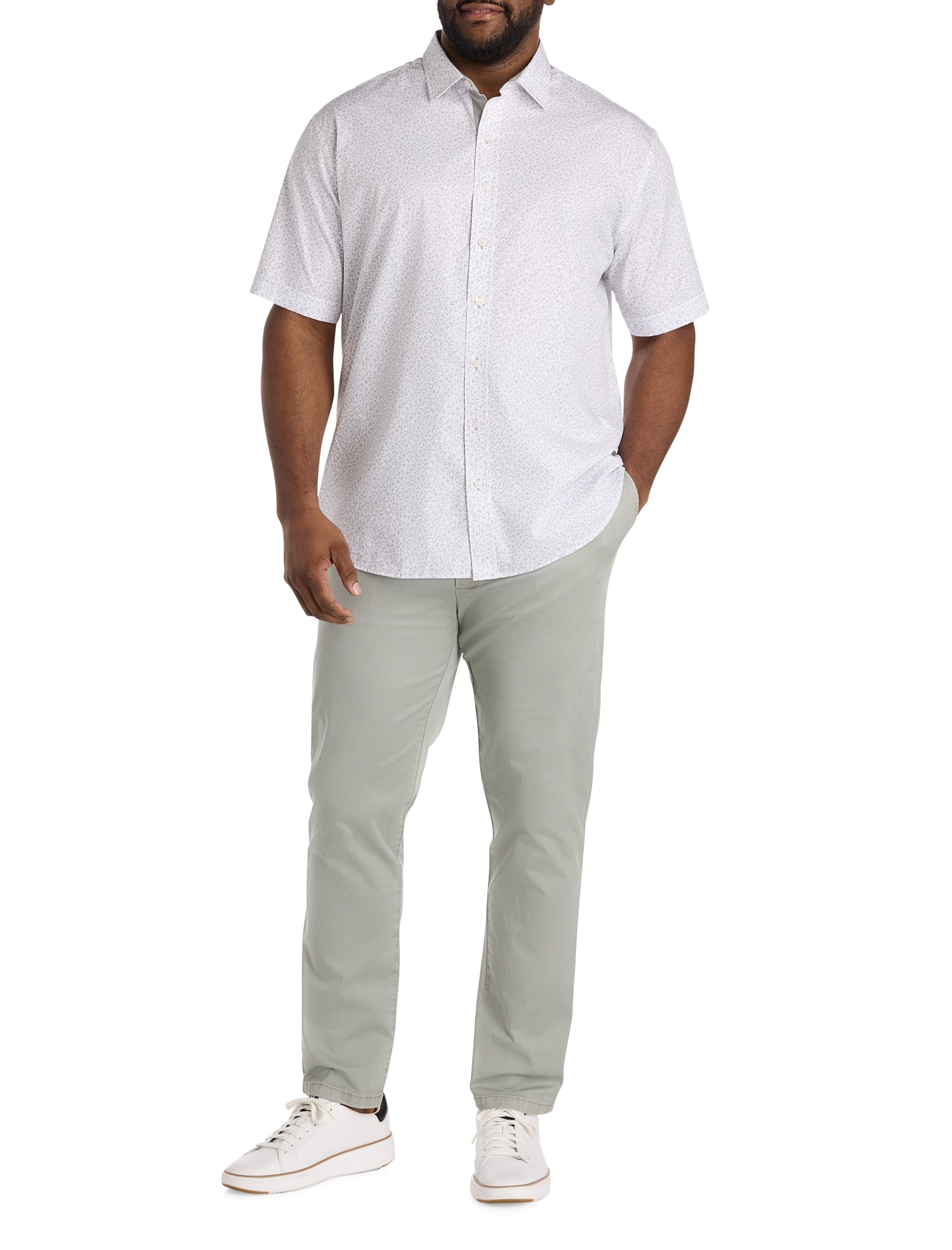 Micro Floral Sport Shirt - thumbnail 3