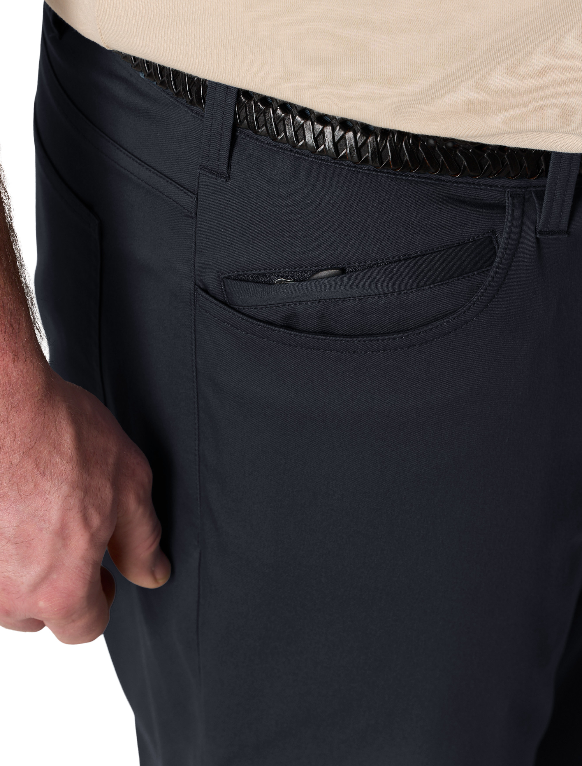Straight-Fit 5-Pocket Tech Pants