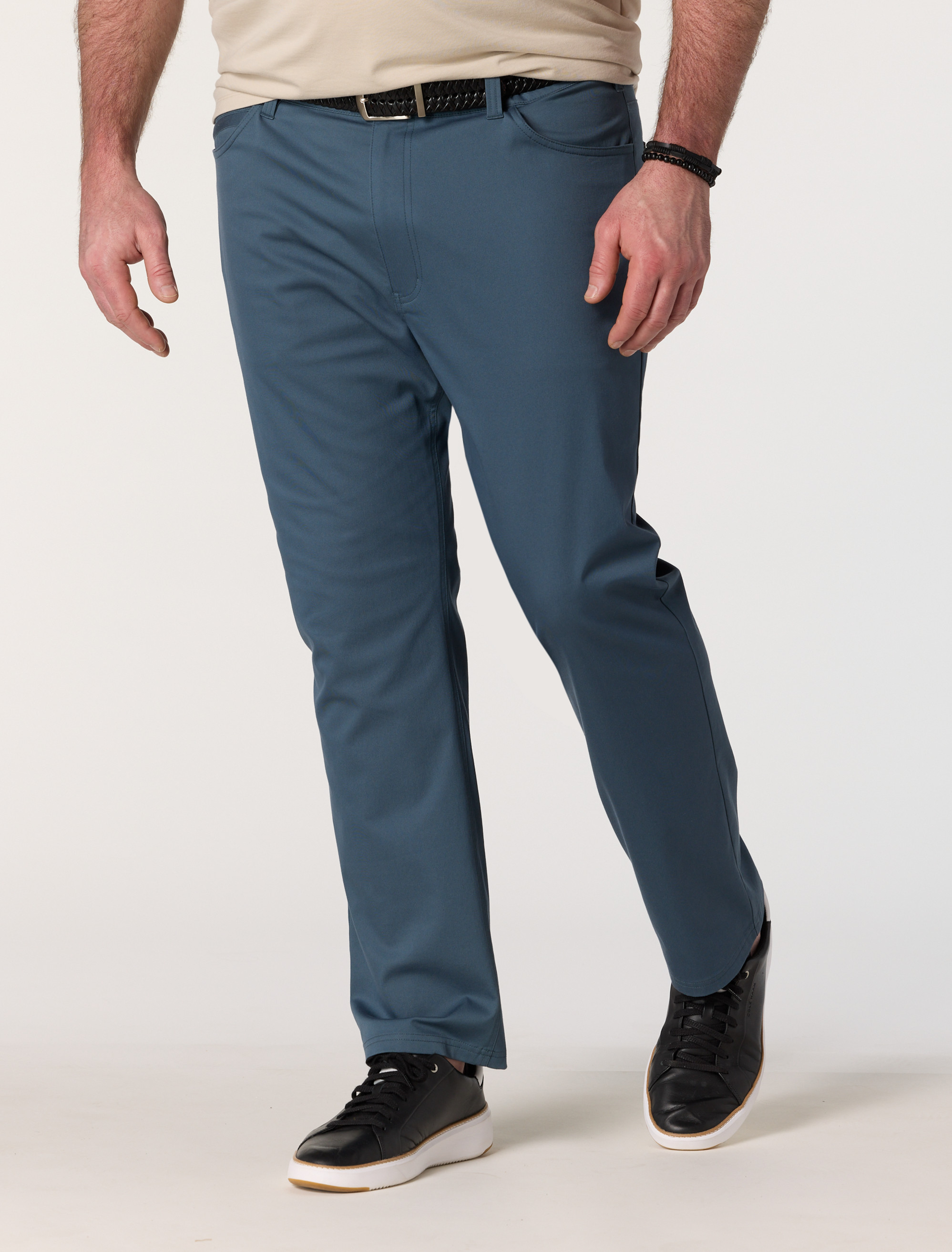 Men's Wrinkle Free Pants | DXL