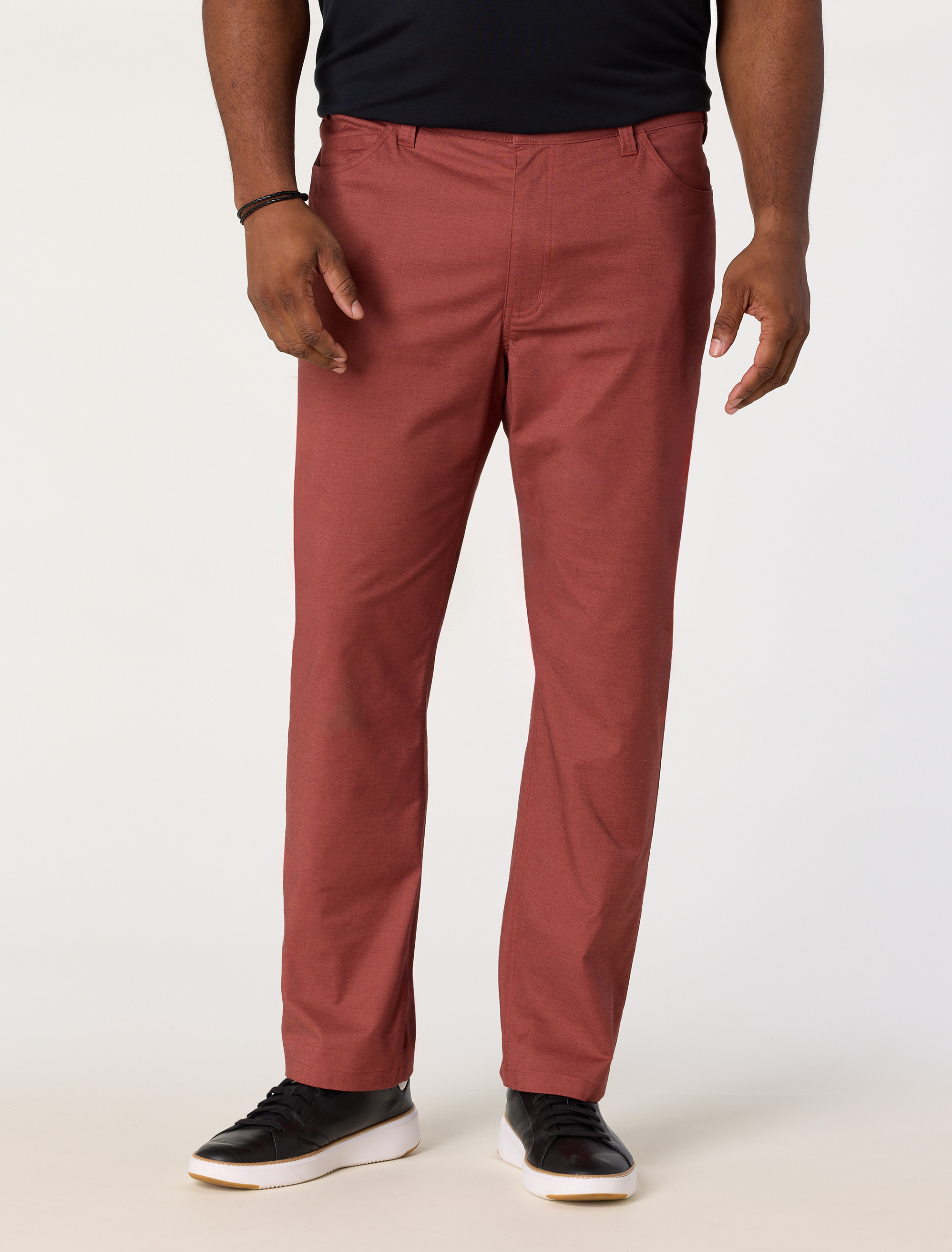 Big + Tall | Oak Hill Straight-Fit 5-Pocket Tech Pants | DXL