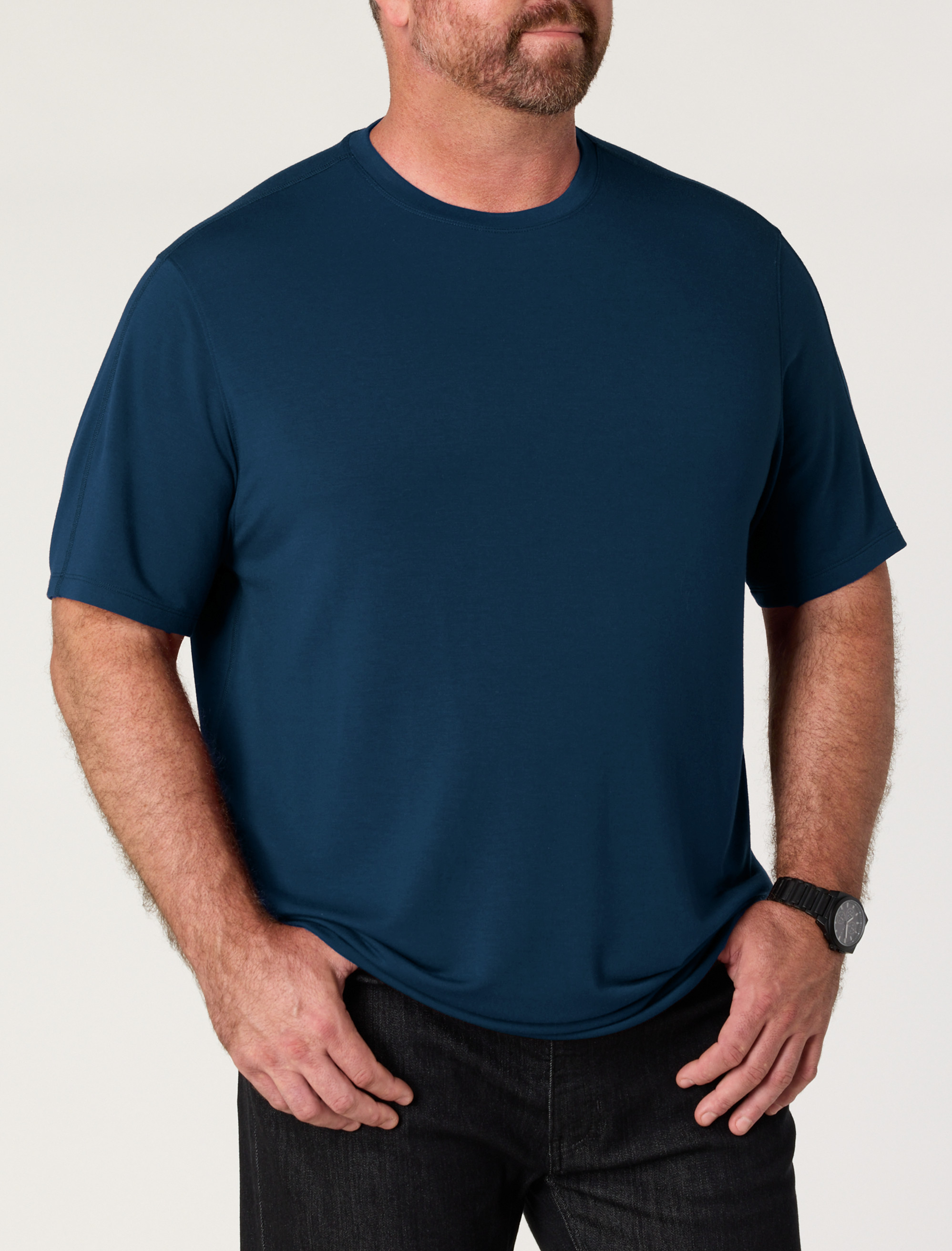 Big & Tall Men's Luxury T-Shirt - Poseidon - Size 1XLT