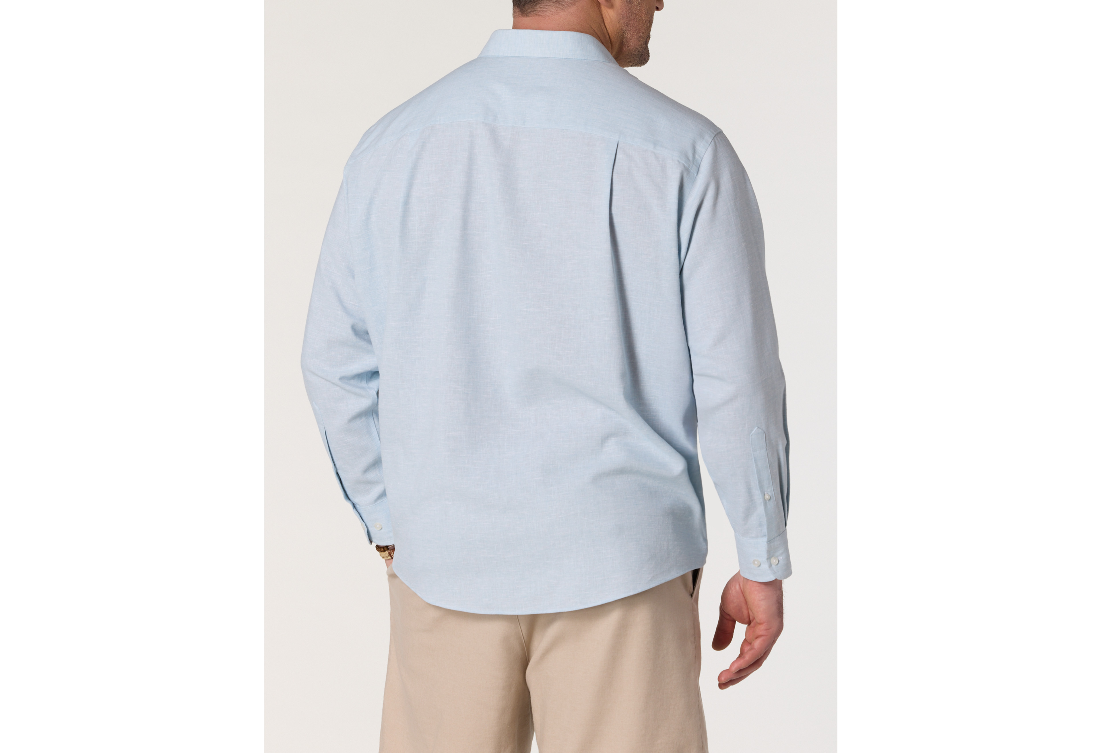 Linen-Blend Tech Sport Shirt
