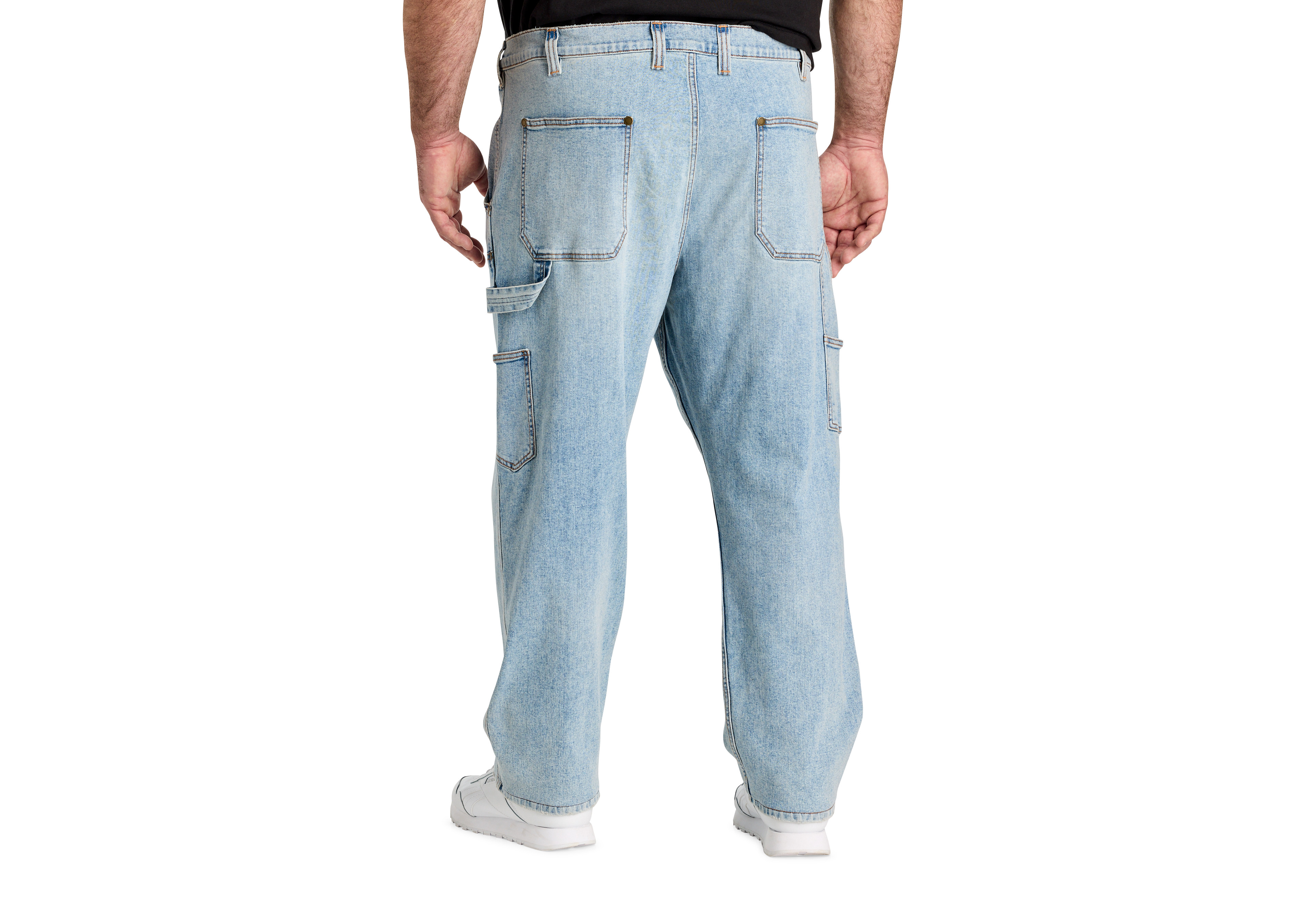 Relaxed Straight-Fit Carpenter Jeans