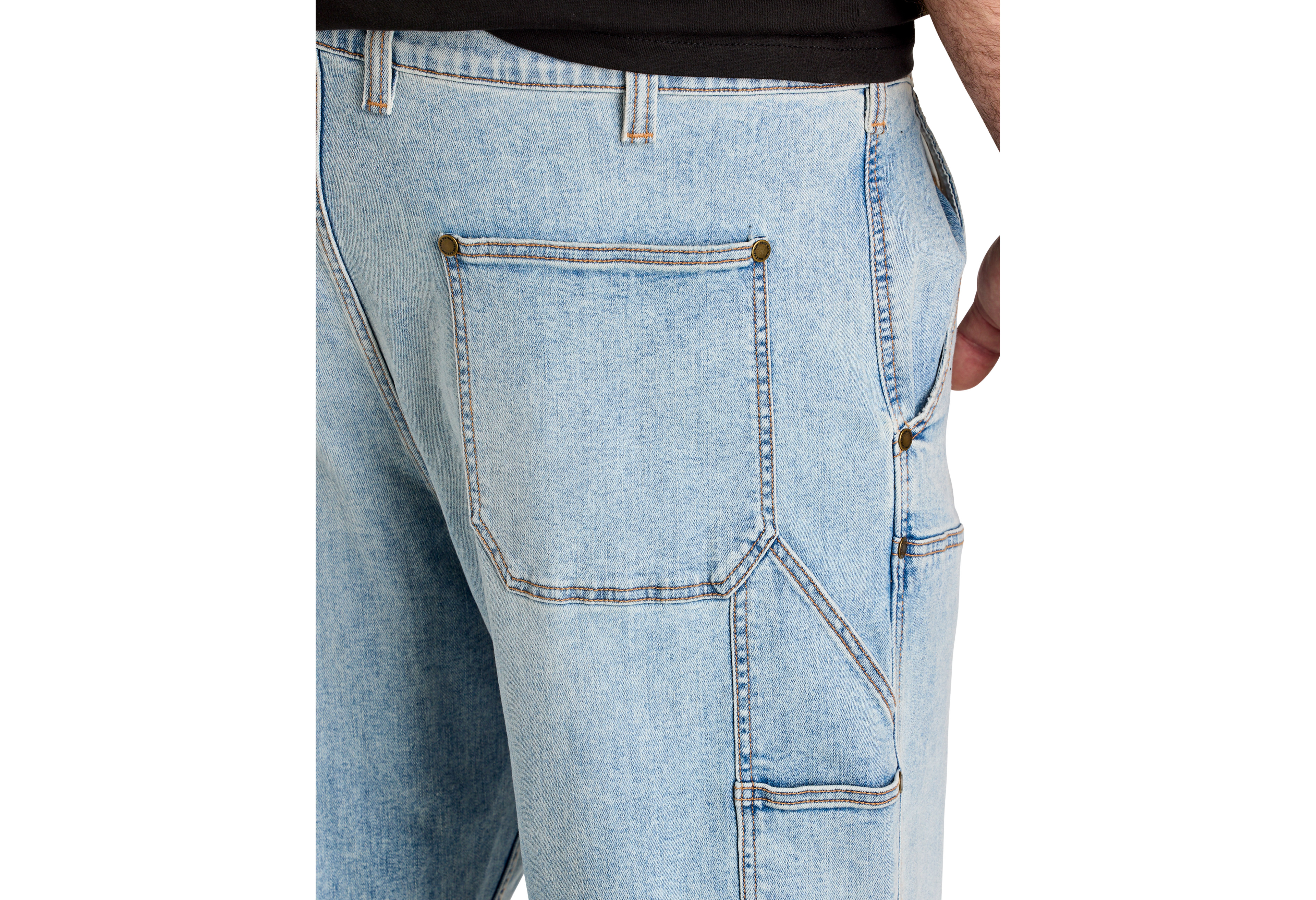 Relaxed Straight-Fit Carpenter Jeans