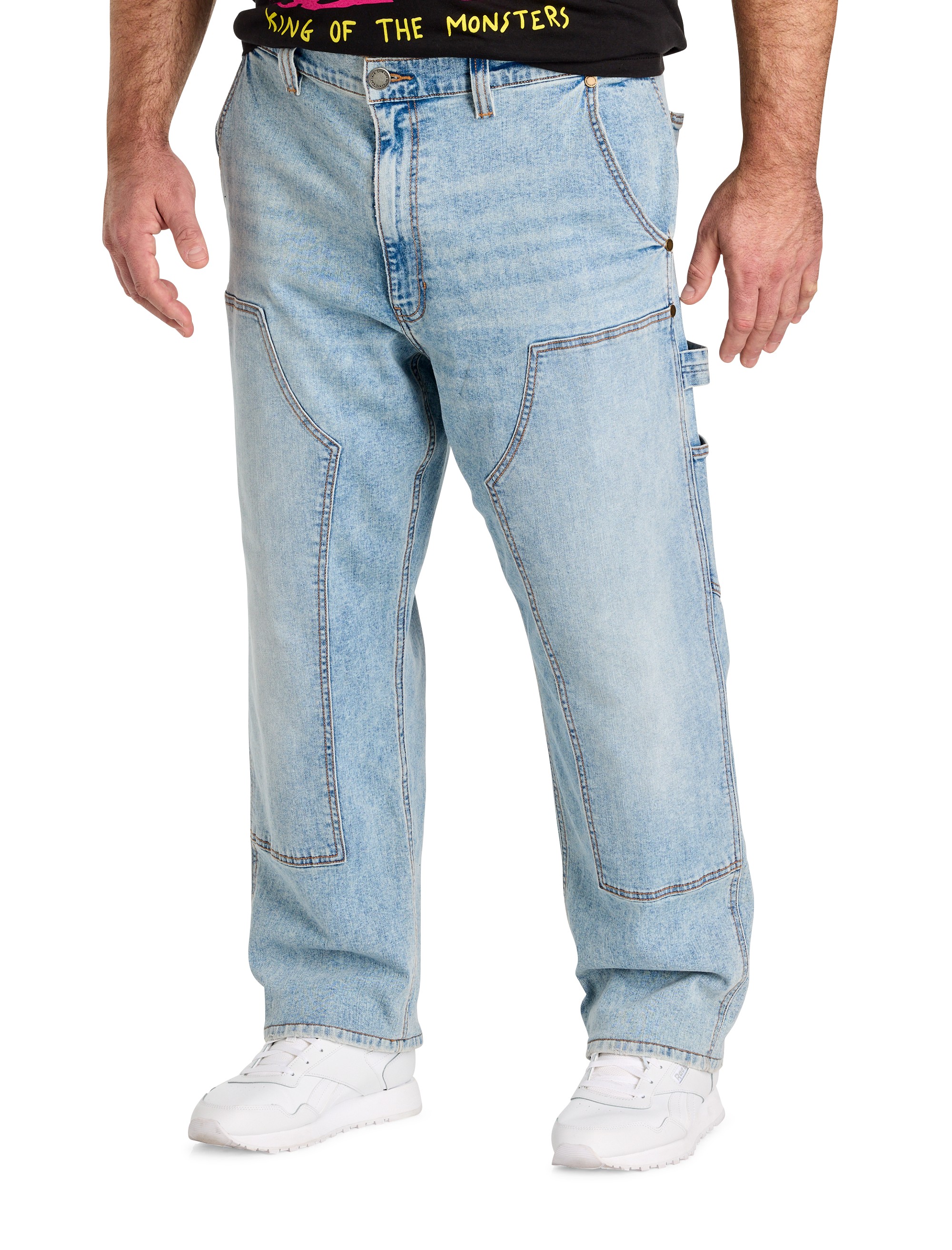 Relaxed Straight-Fit Carpenter Jeans