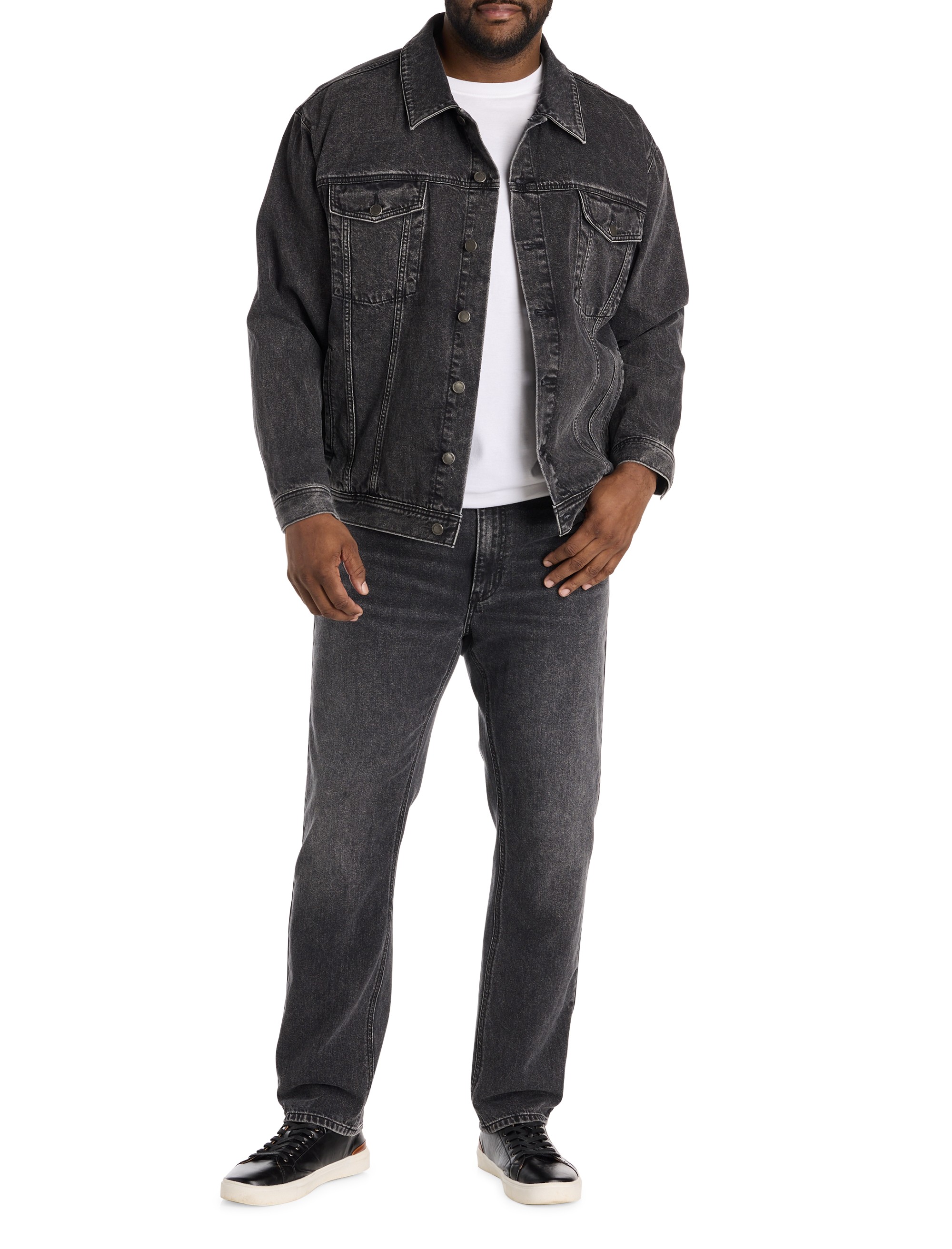 Fade to Black Trucker Jacket - thumbnail 3