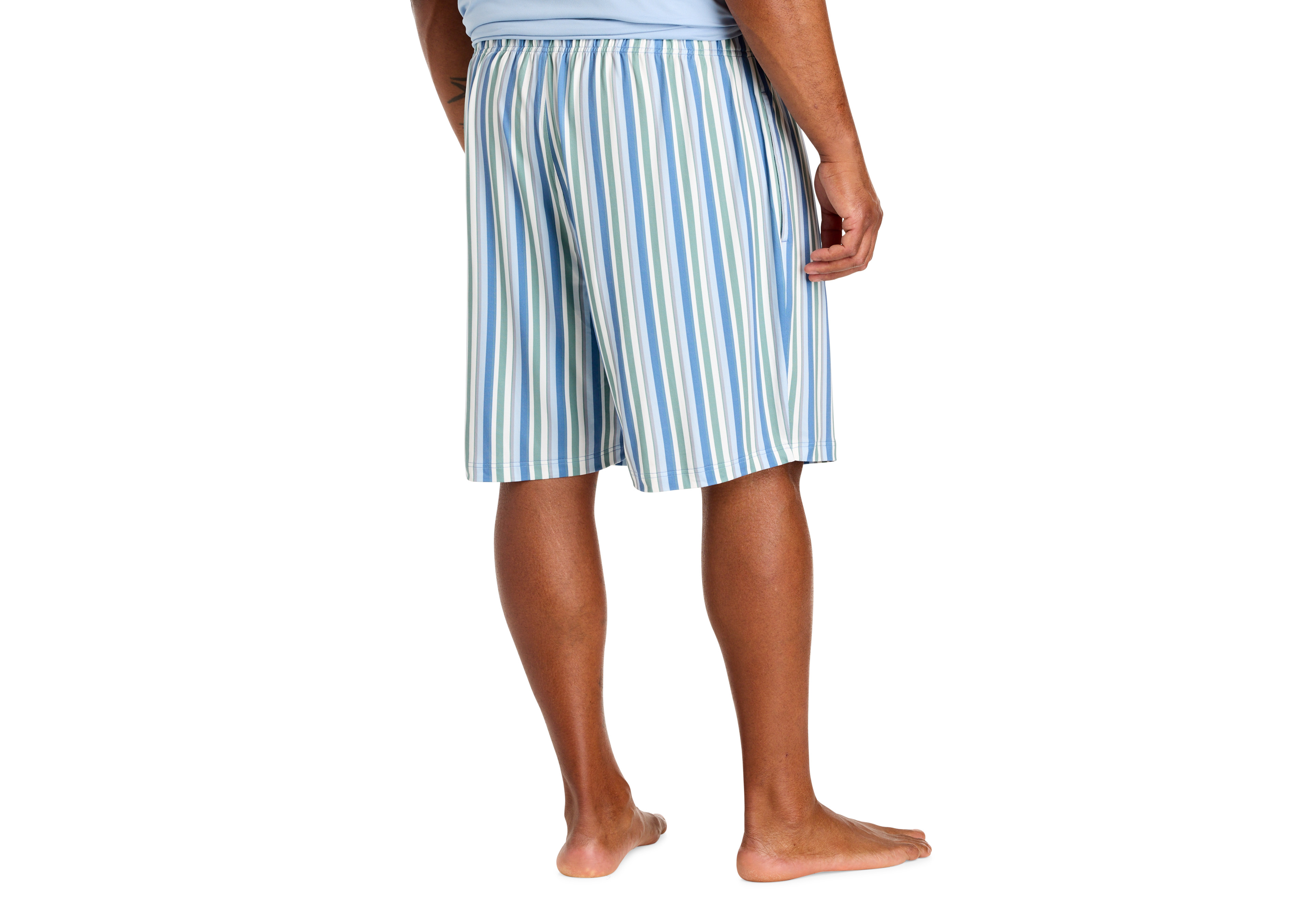 Performance Striped Lounge Shorts