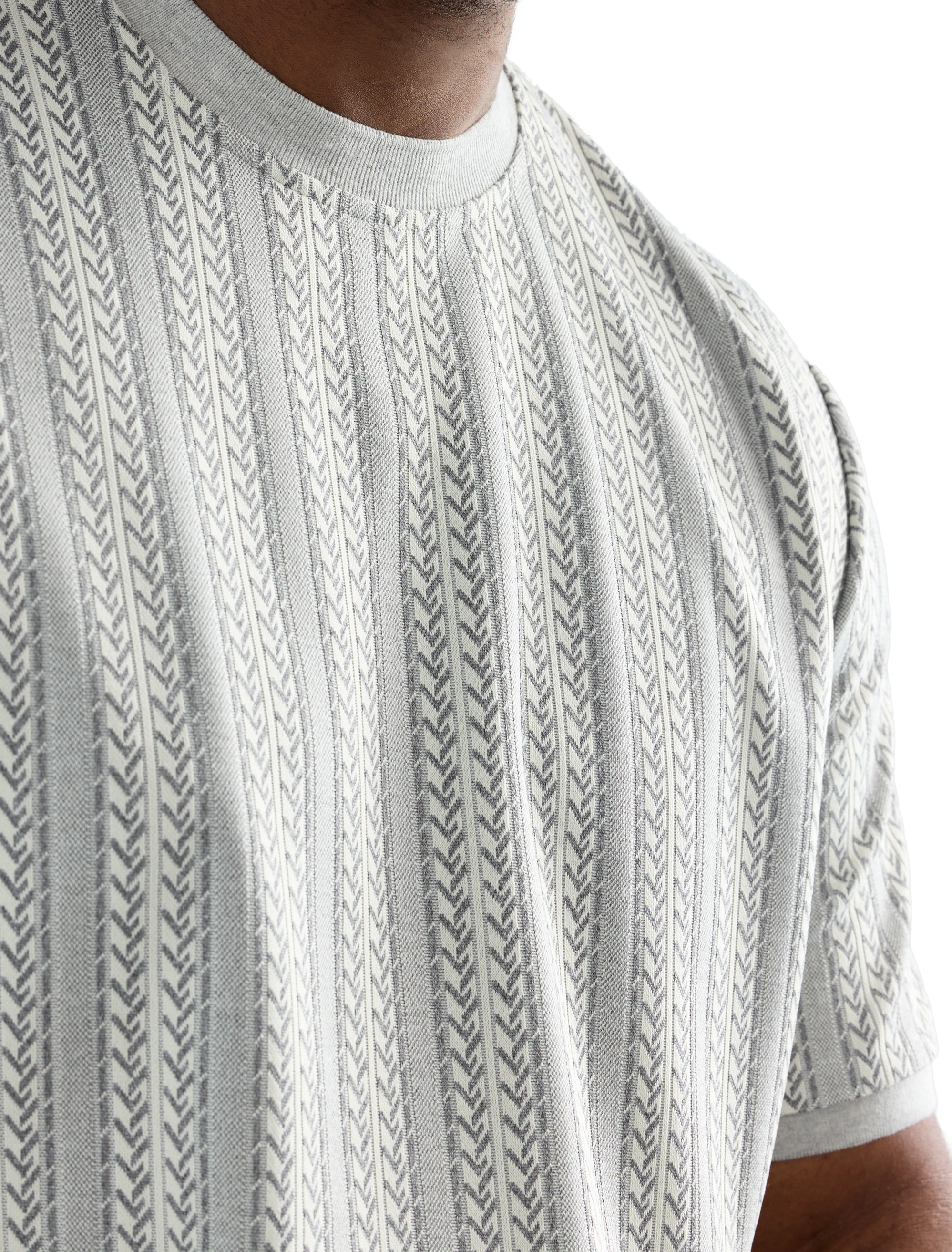 Striped Crewneck T-Shirt