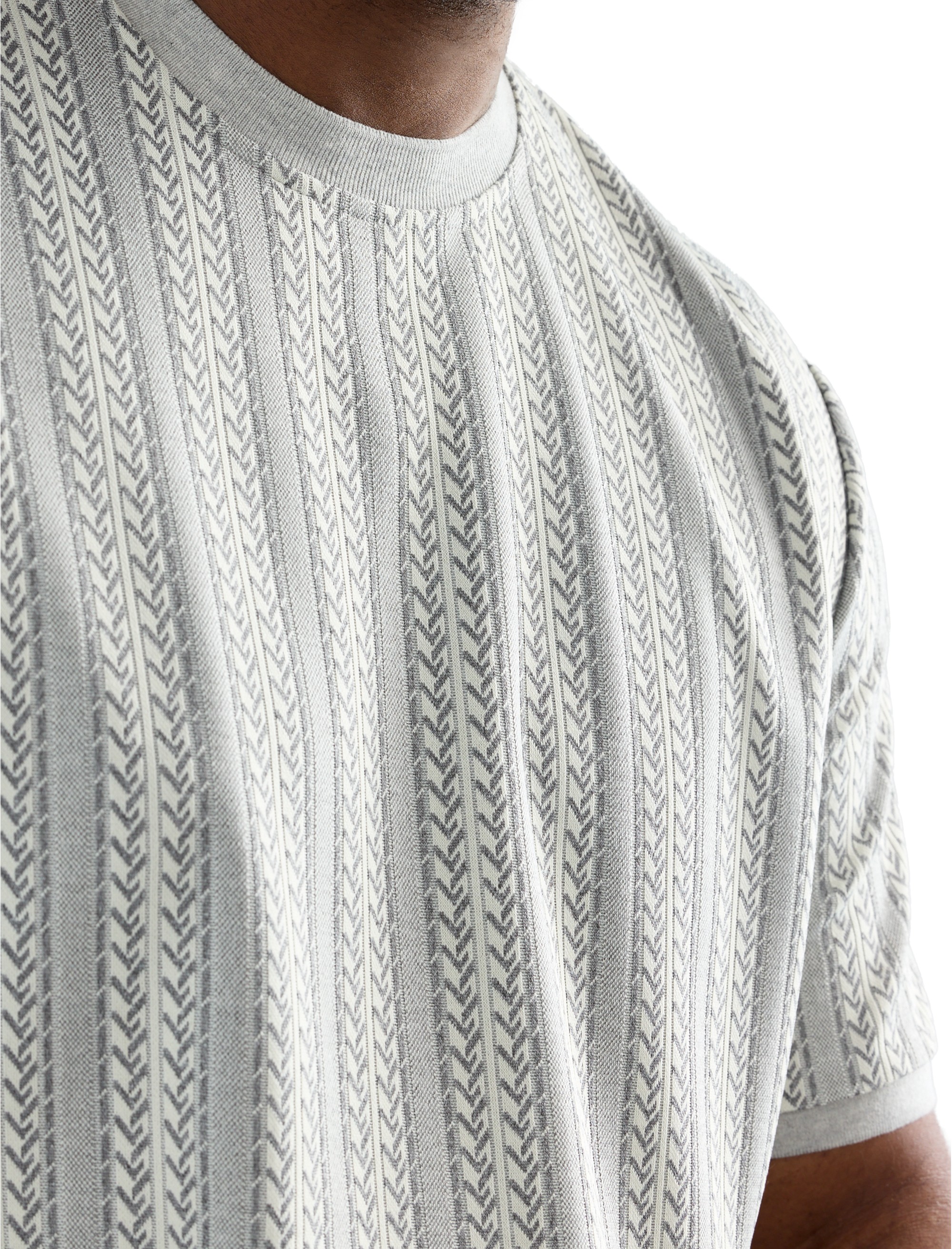 Striped Crewneck T-Shirt - thumbnail 2