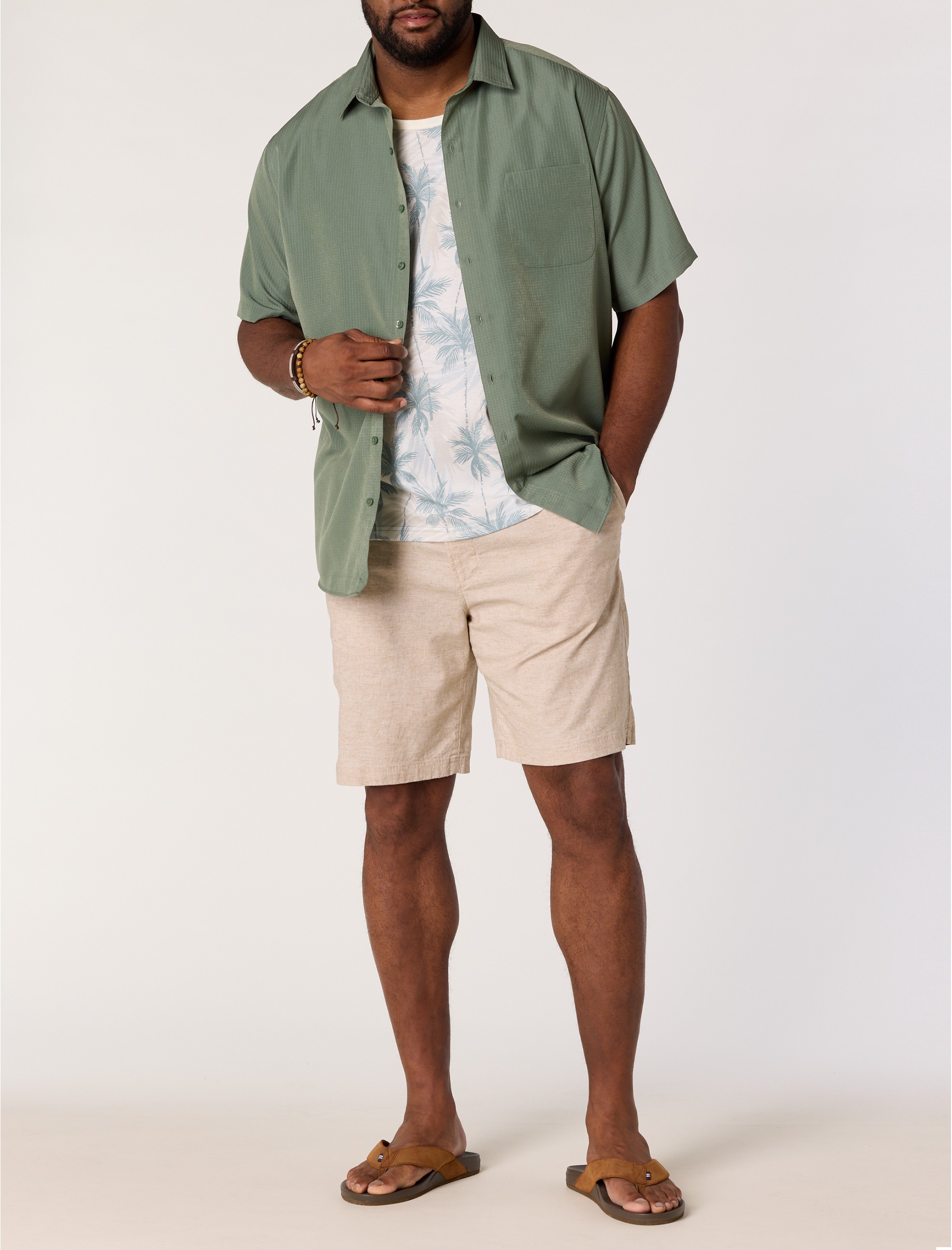 Palm Tree Sleeveless T-Shirt - thumbnail 2