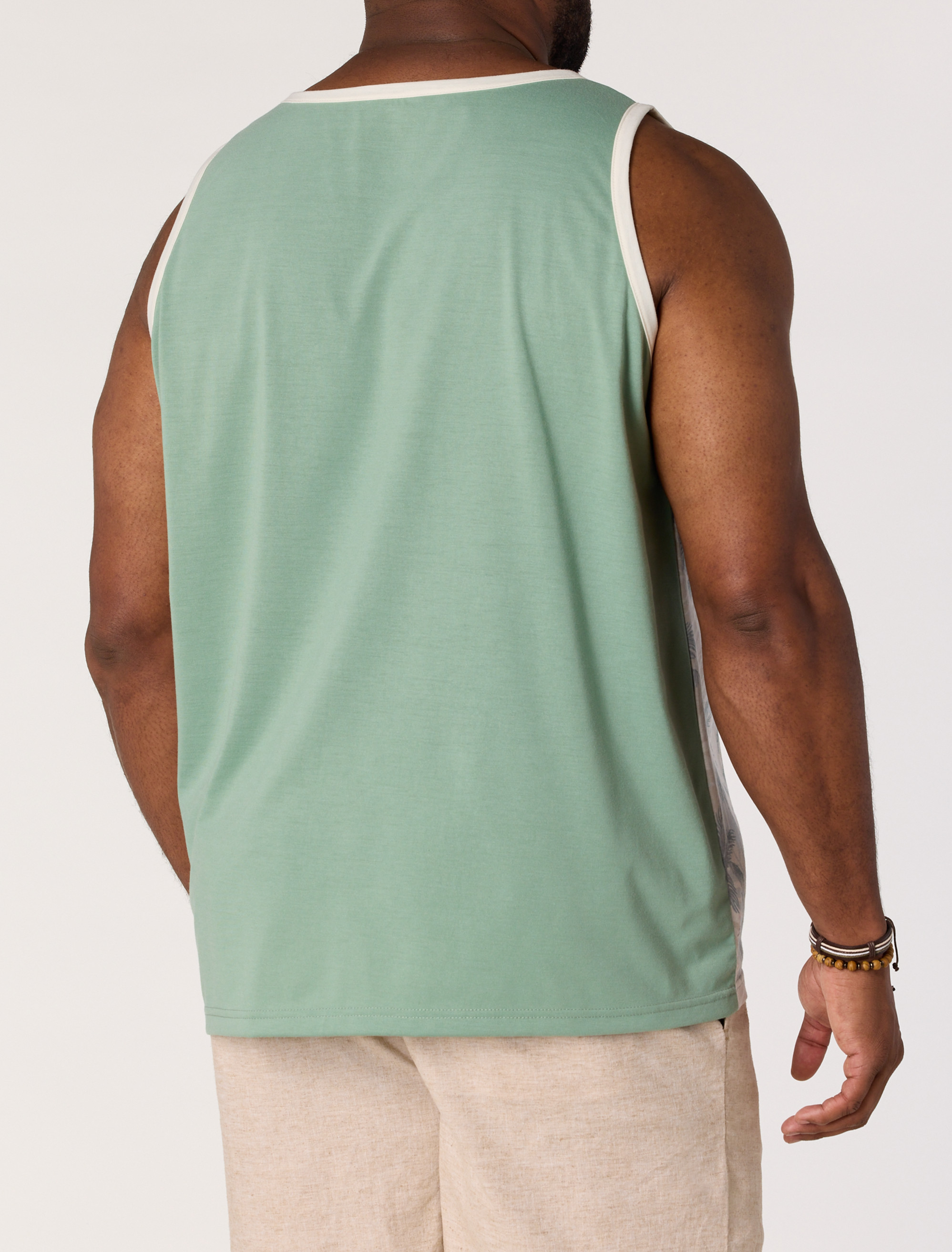 Palm Tree Sleeveless T-Shirt