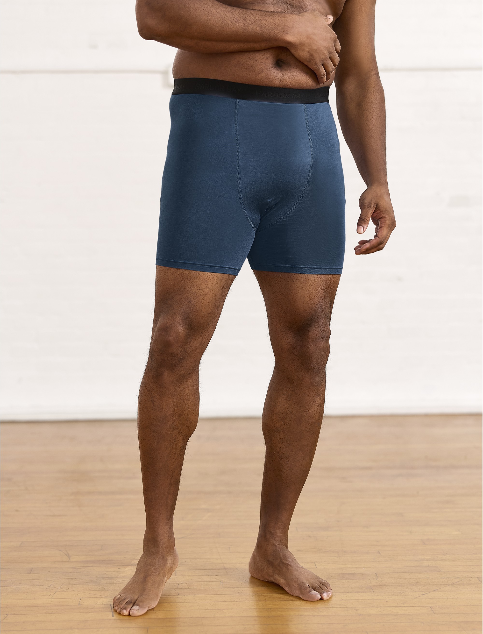 Modal 4 Inch Stretch Boxer Briefs - thumbnail 3