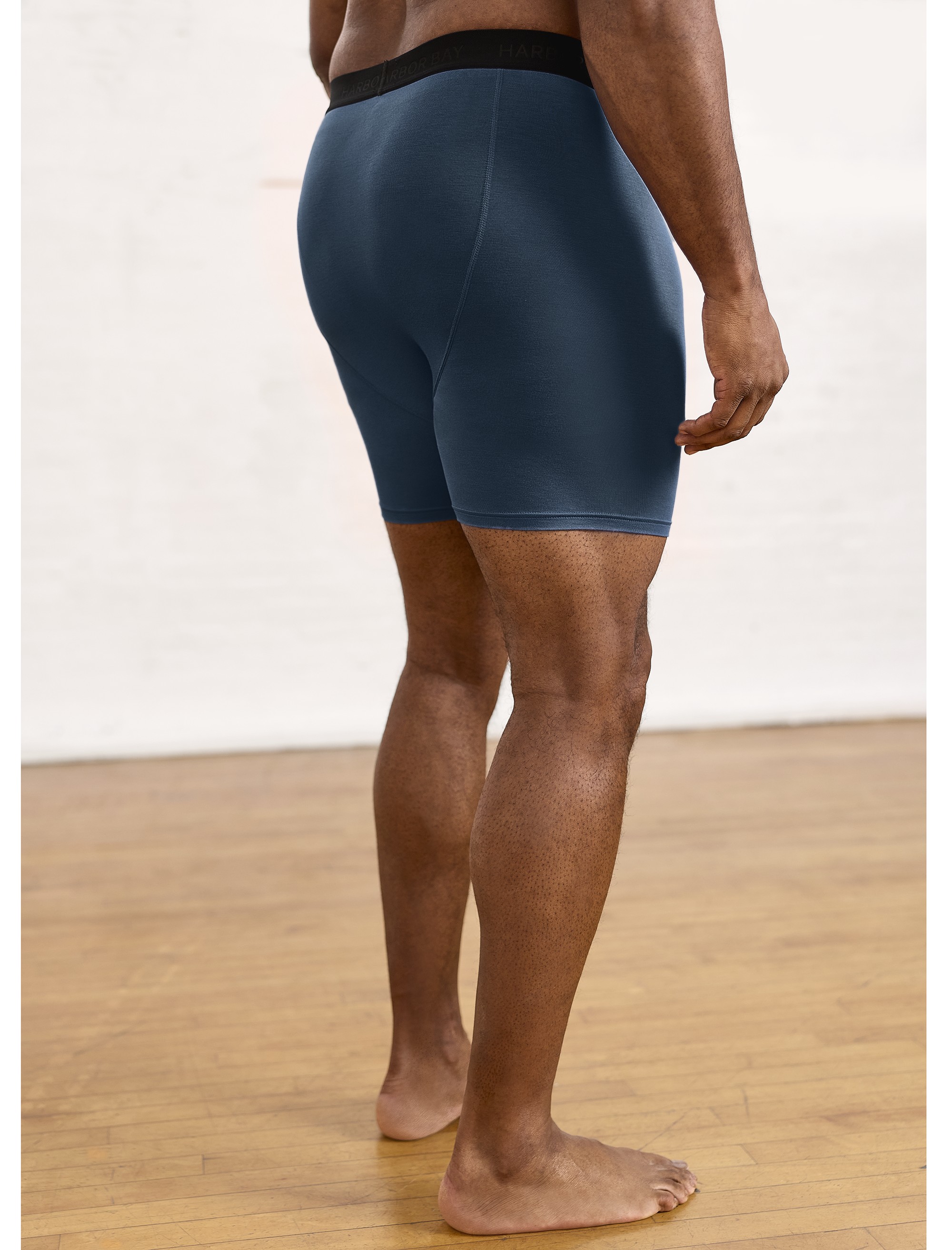 Modal 4 Inch Stretch Boxer Briefs - thumbnail 4