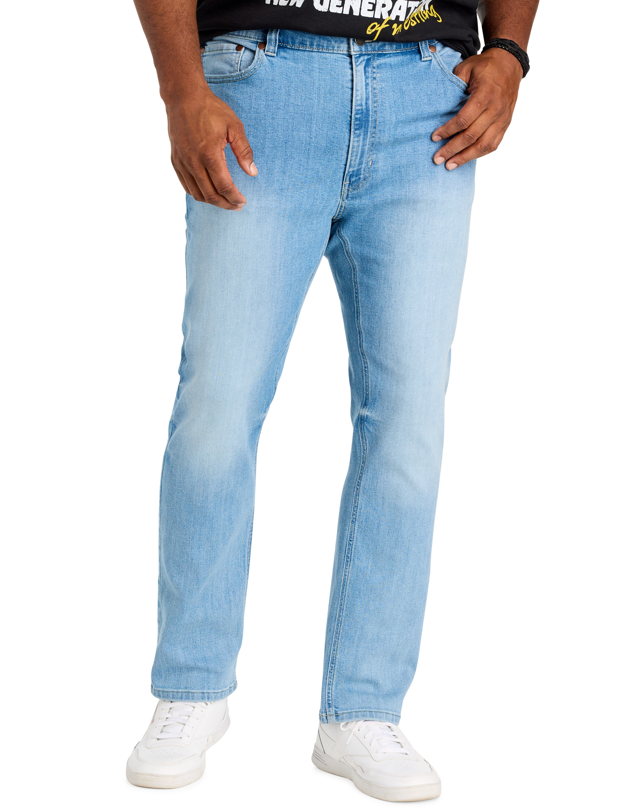 Tapered-Fit Jeans