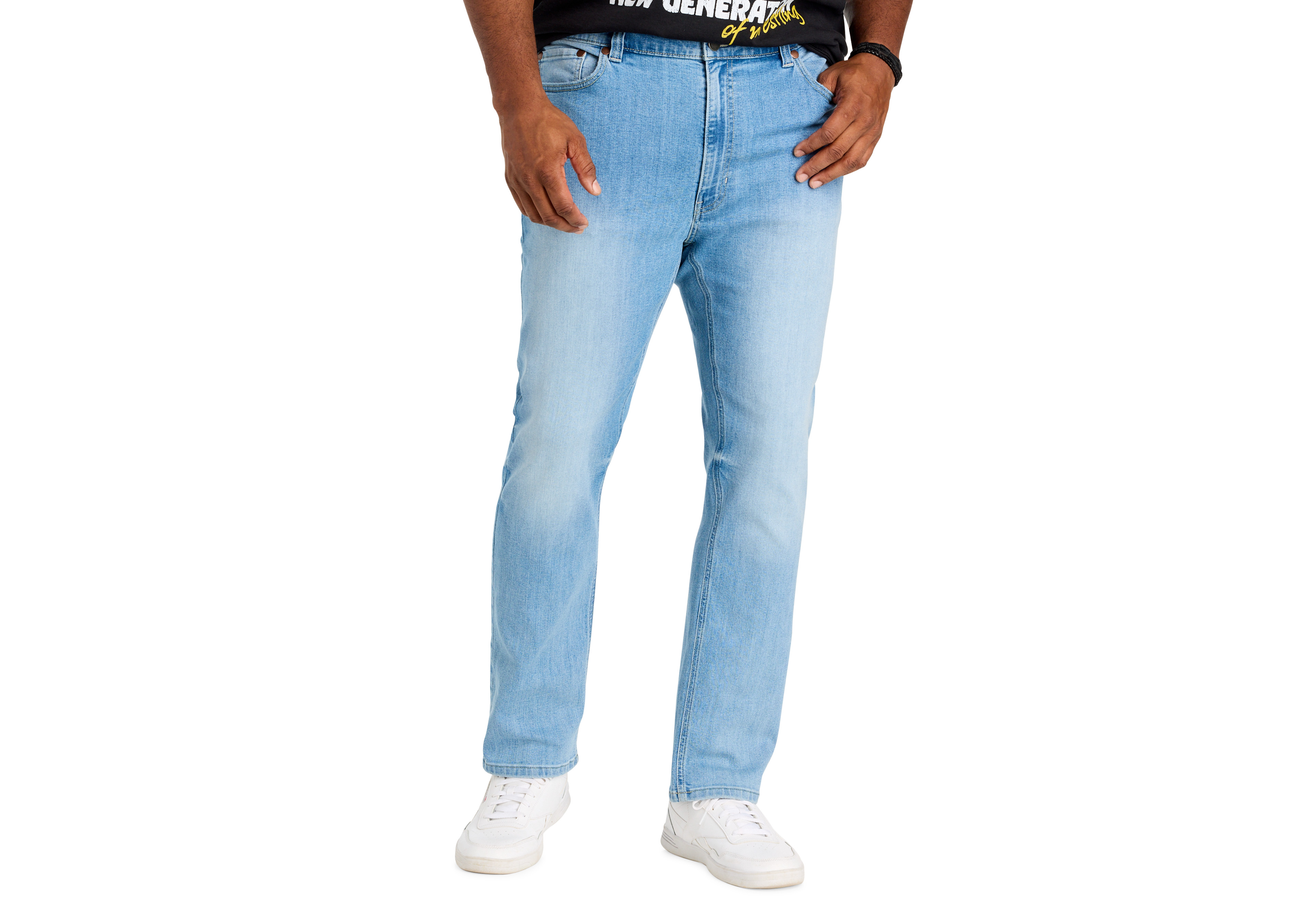 Tapered-Fit Jeans