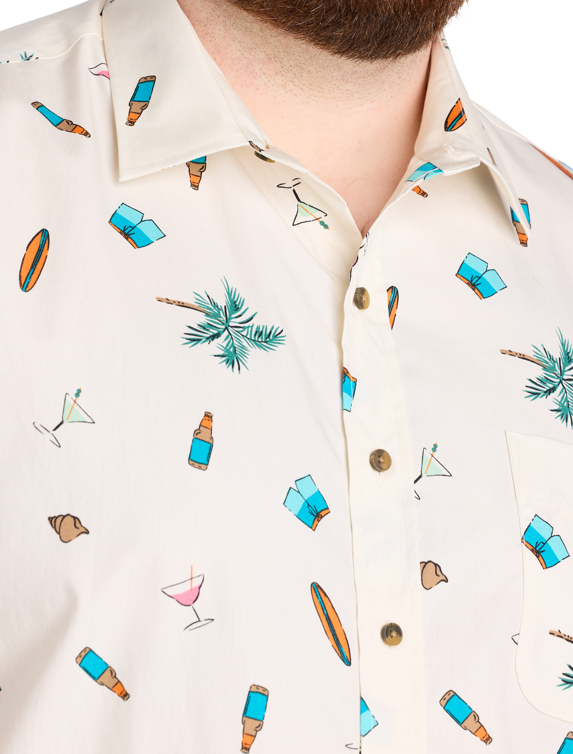 Tropical Drink Sport Shirt
