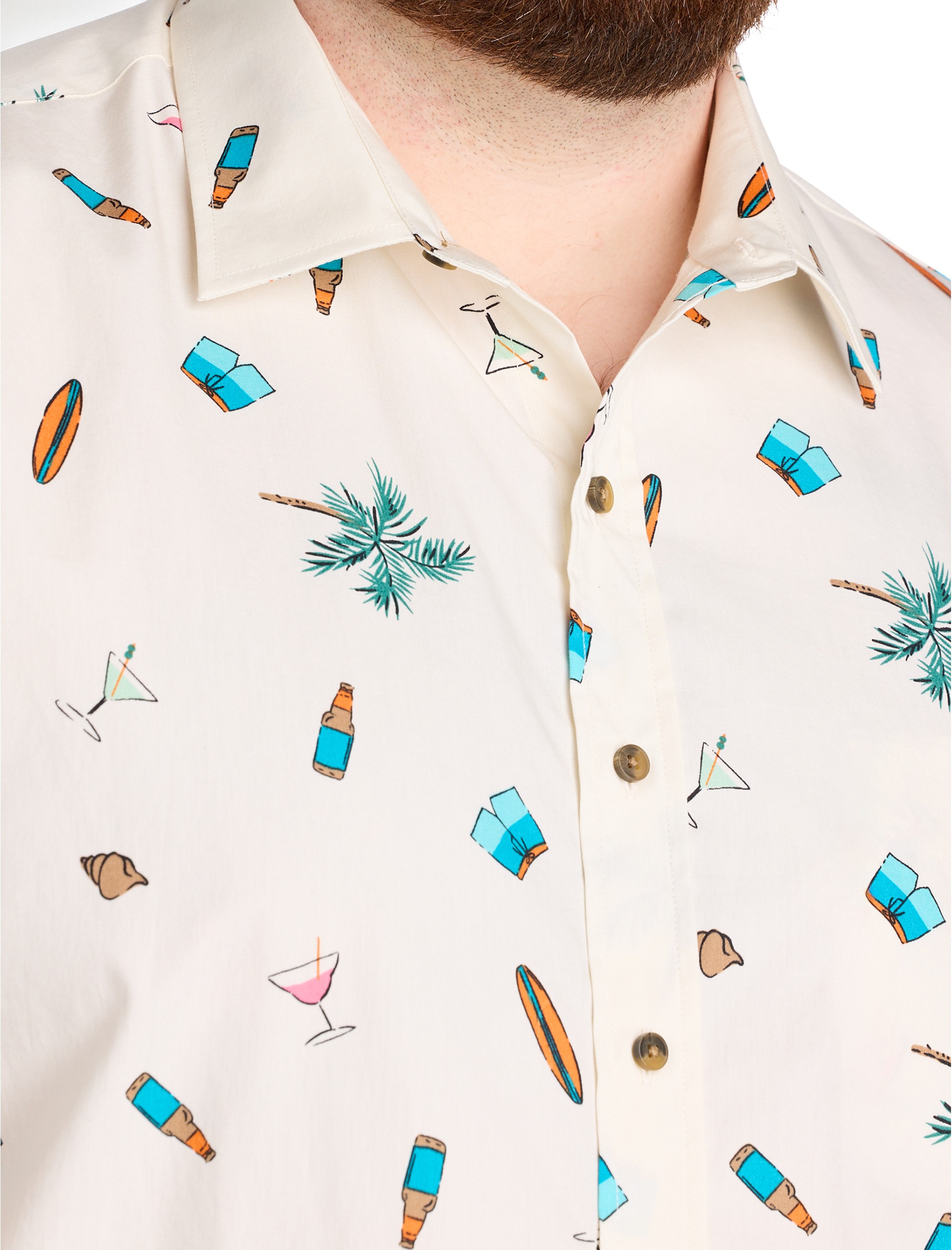 Tropical Drink Sport Shirt - thumbnail 2