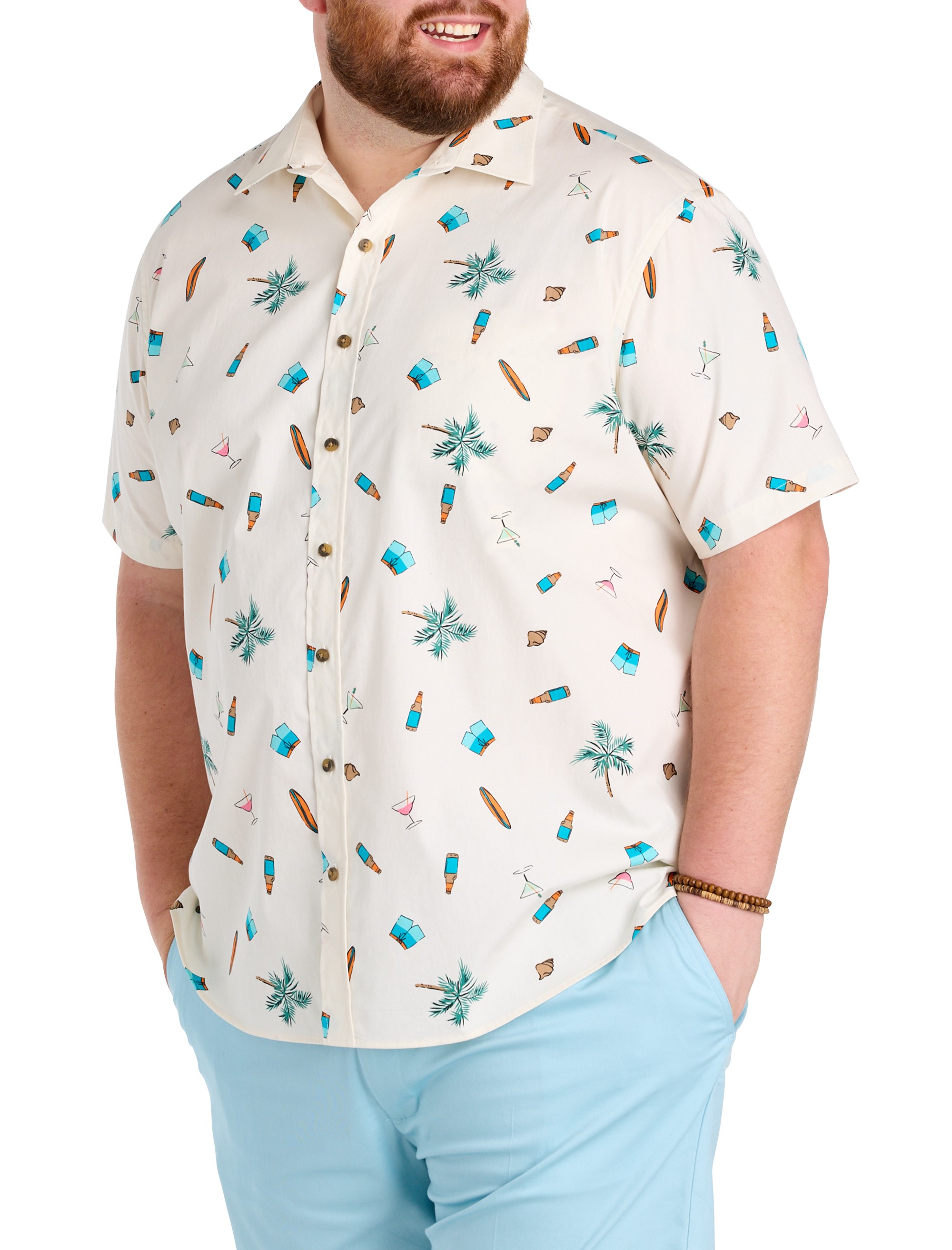 Tropical Drink Sport Shirt