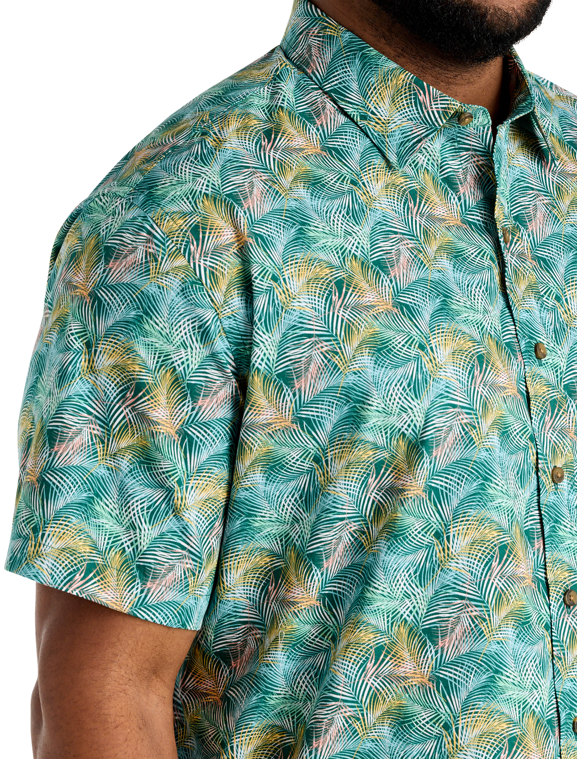 Palm Leaf Sport Shirt