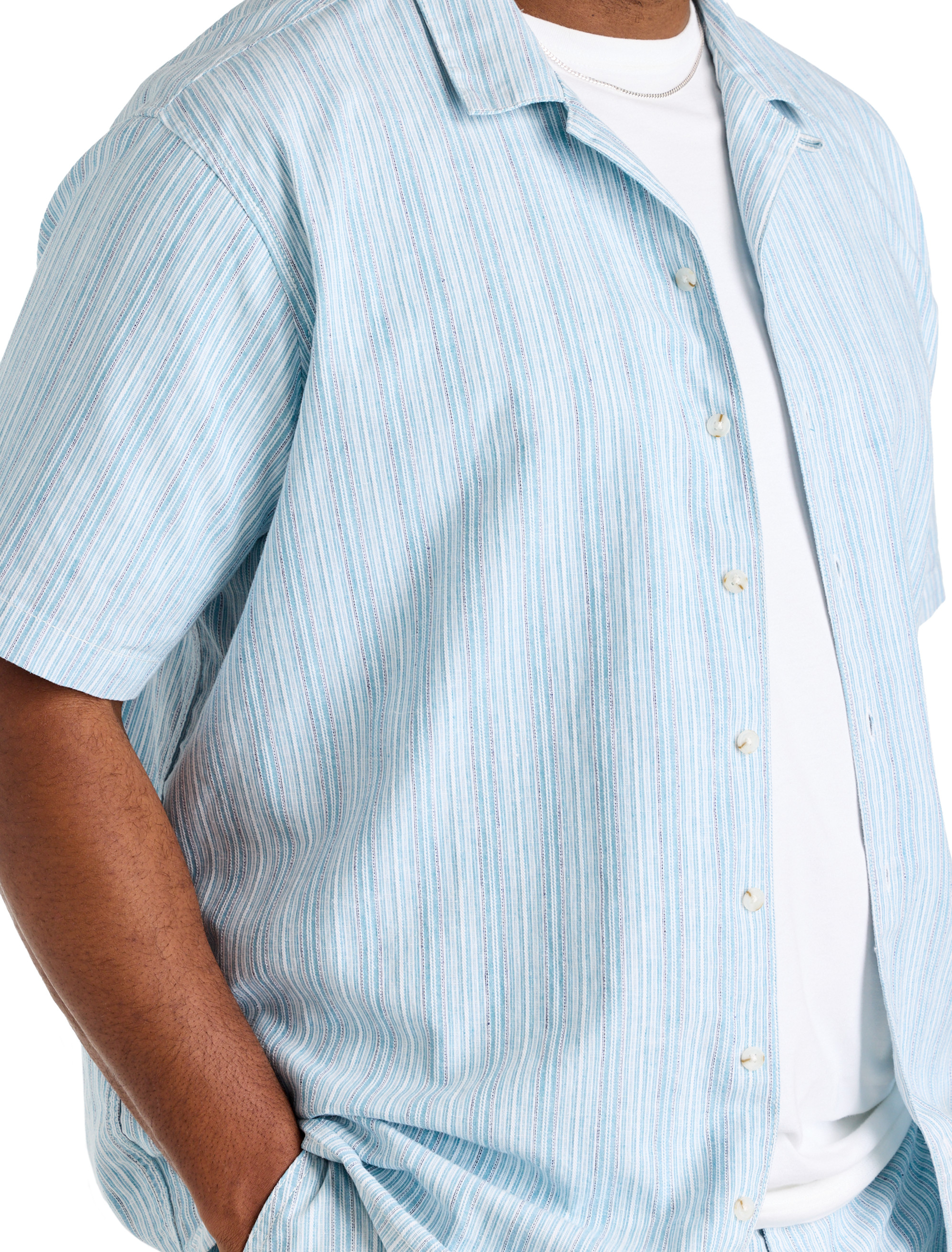 Striped Cabana Camp Shirt