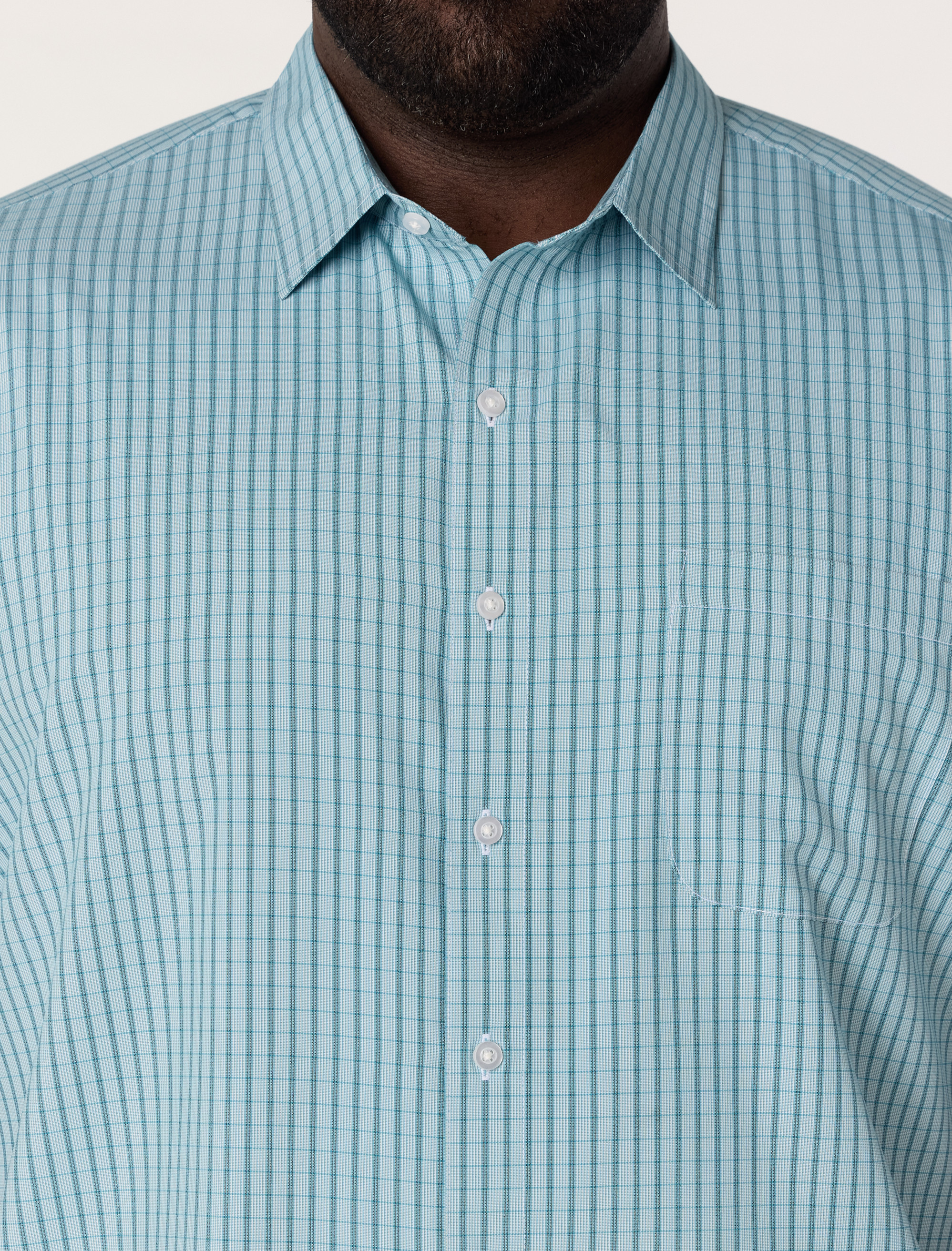 Microfiber Striped Sport Shirt
