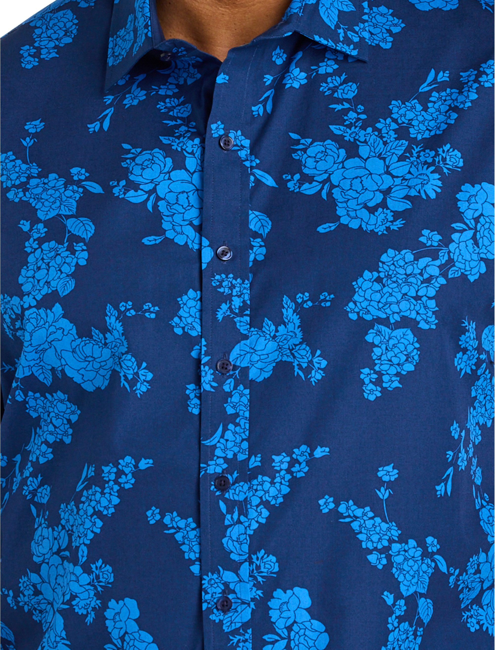 Tonal Floral Sport Shirt - thumbnail 2
