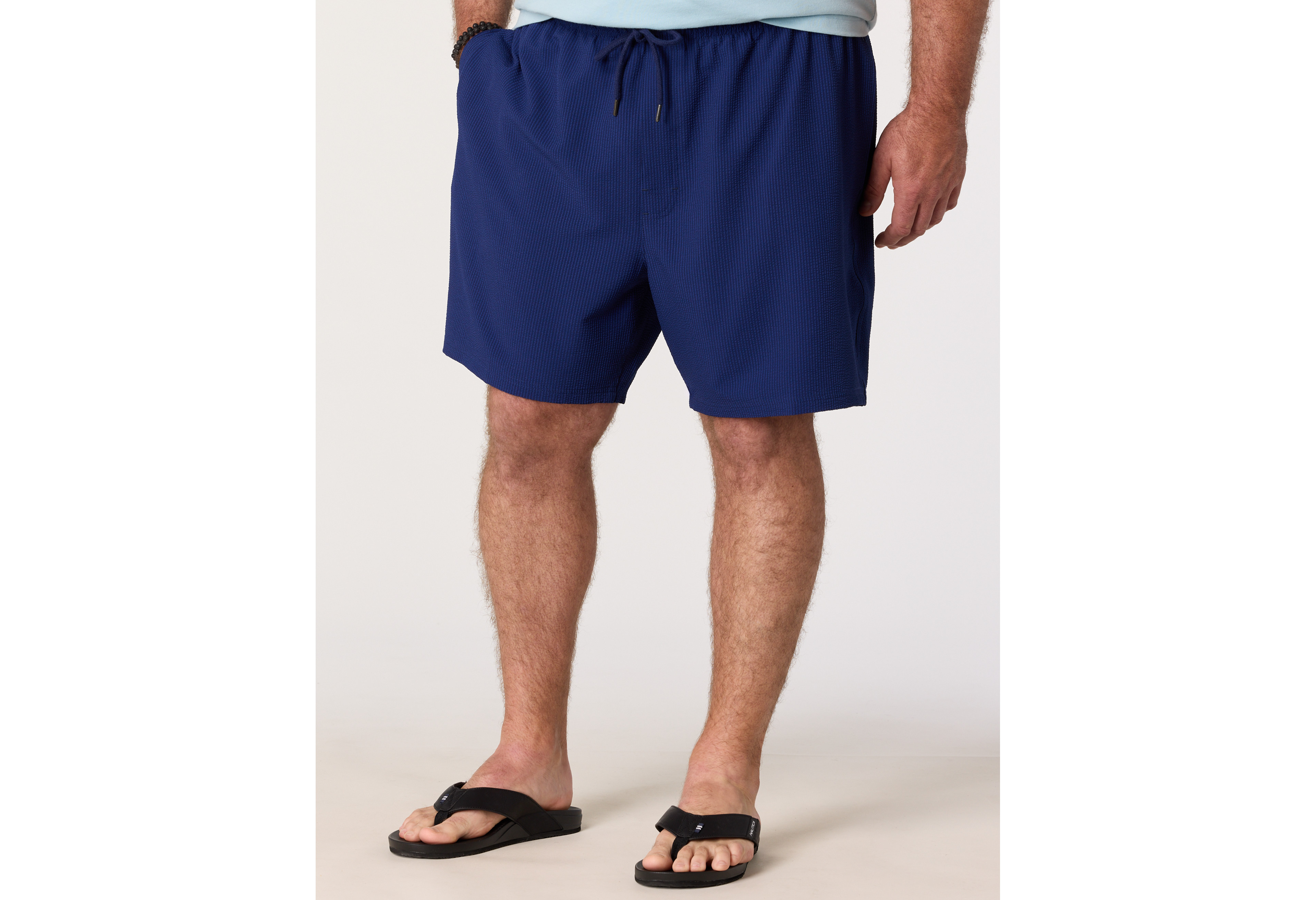 Seersucker Swim Trunks