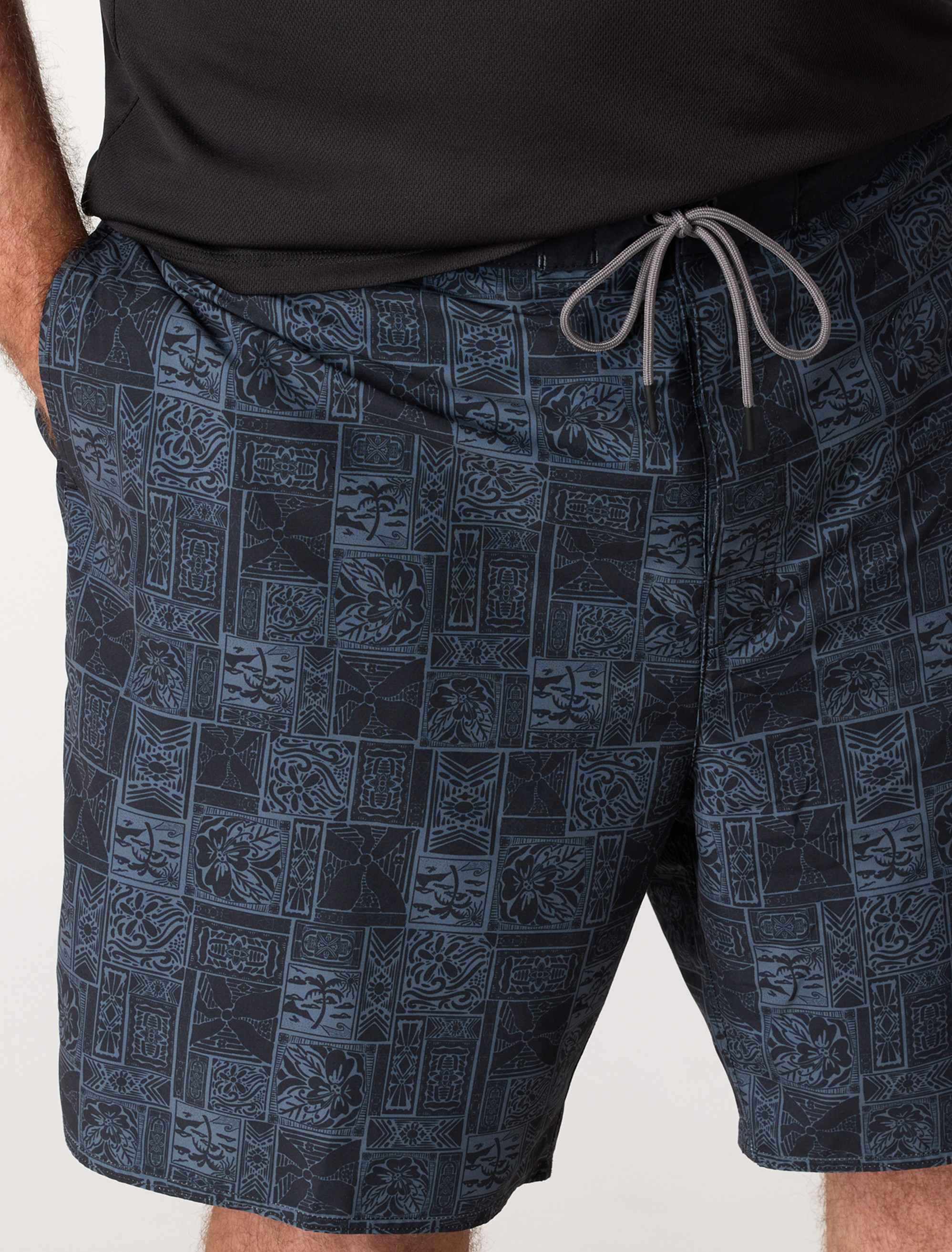 Stamp Printed Board Shorts