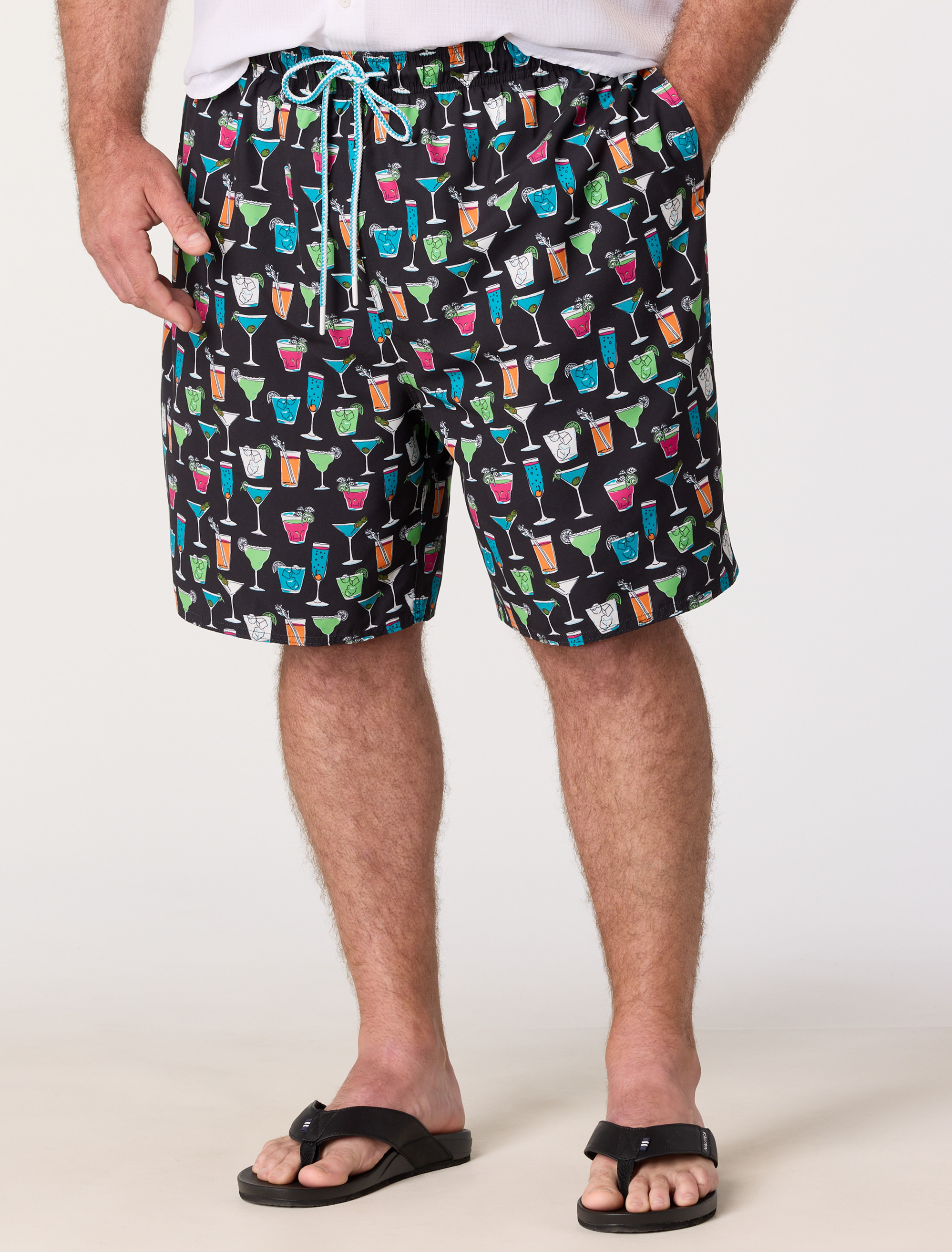 Cocktails Swim Trunks