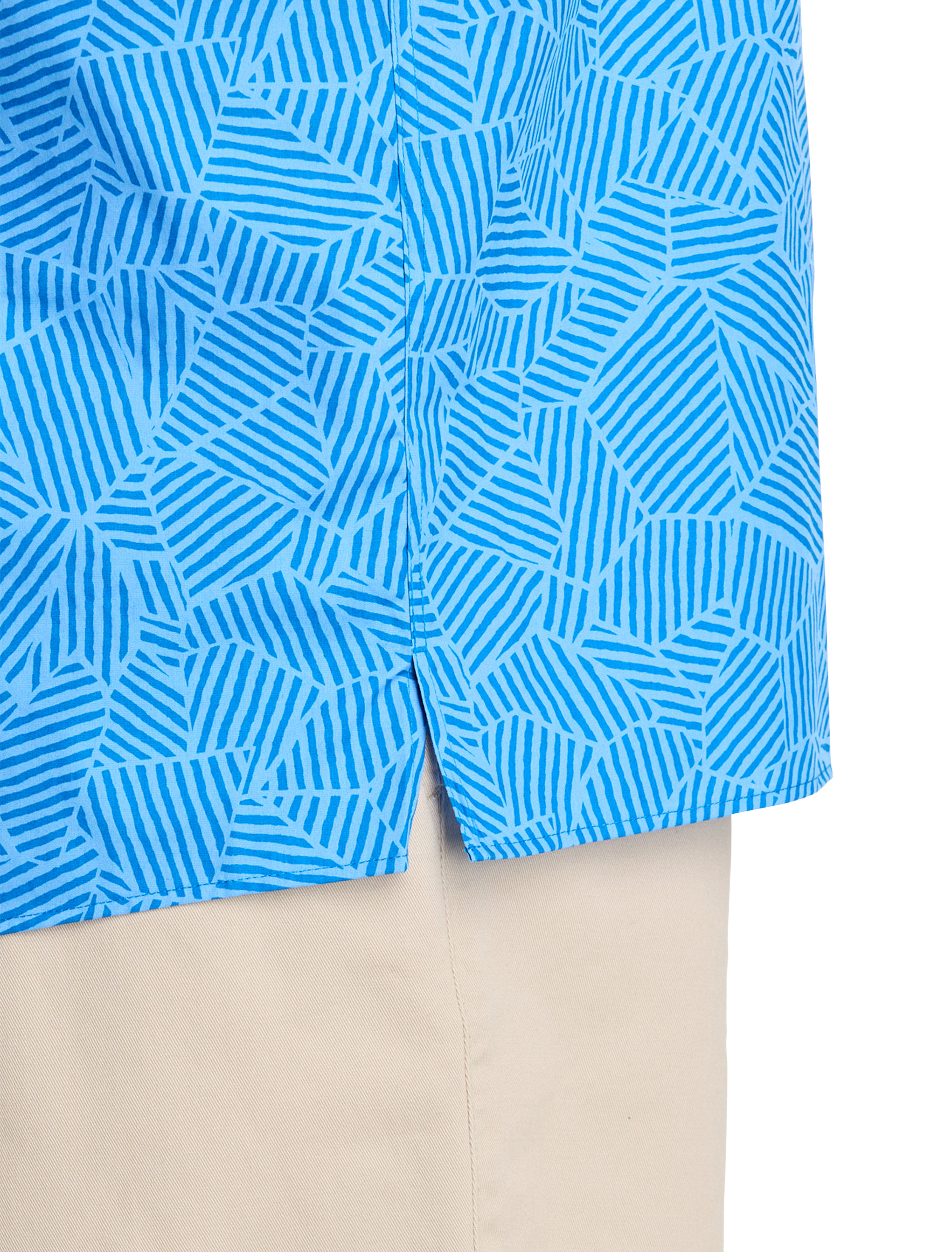 Easy-Care Striped Sport Shirt