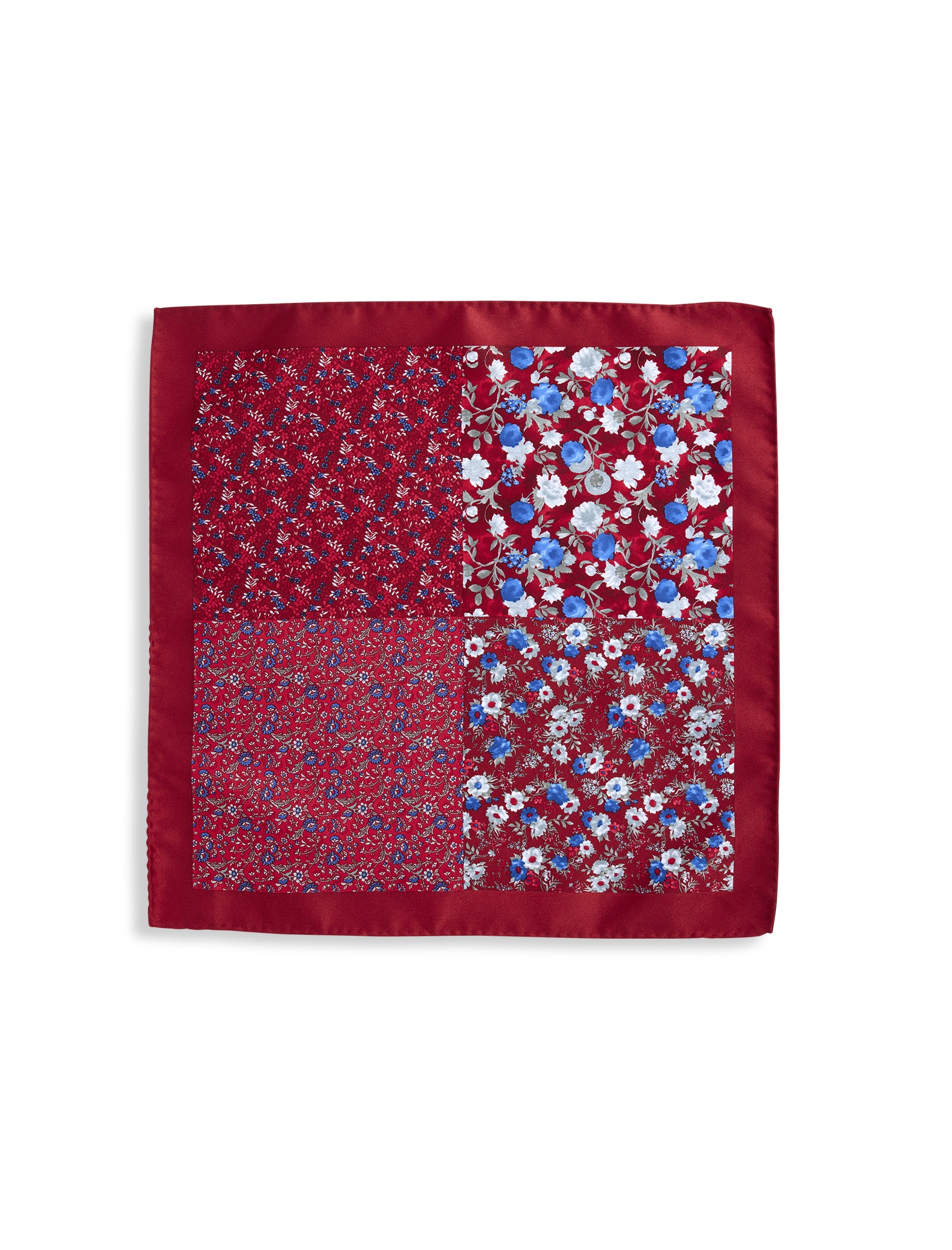 Multi Floral Pocket Square - thumbnail 2