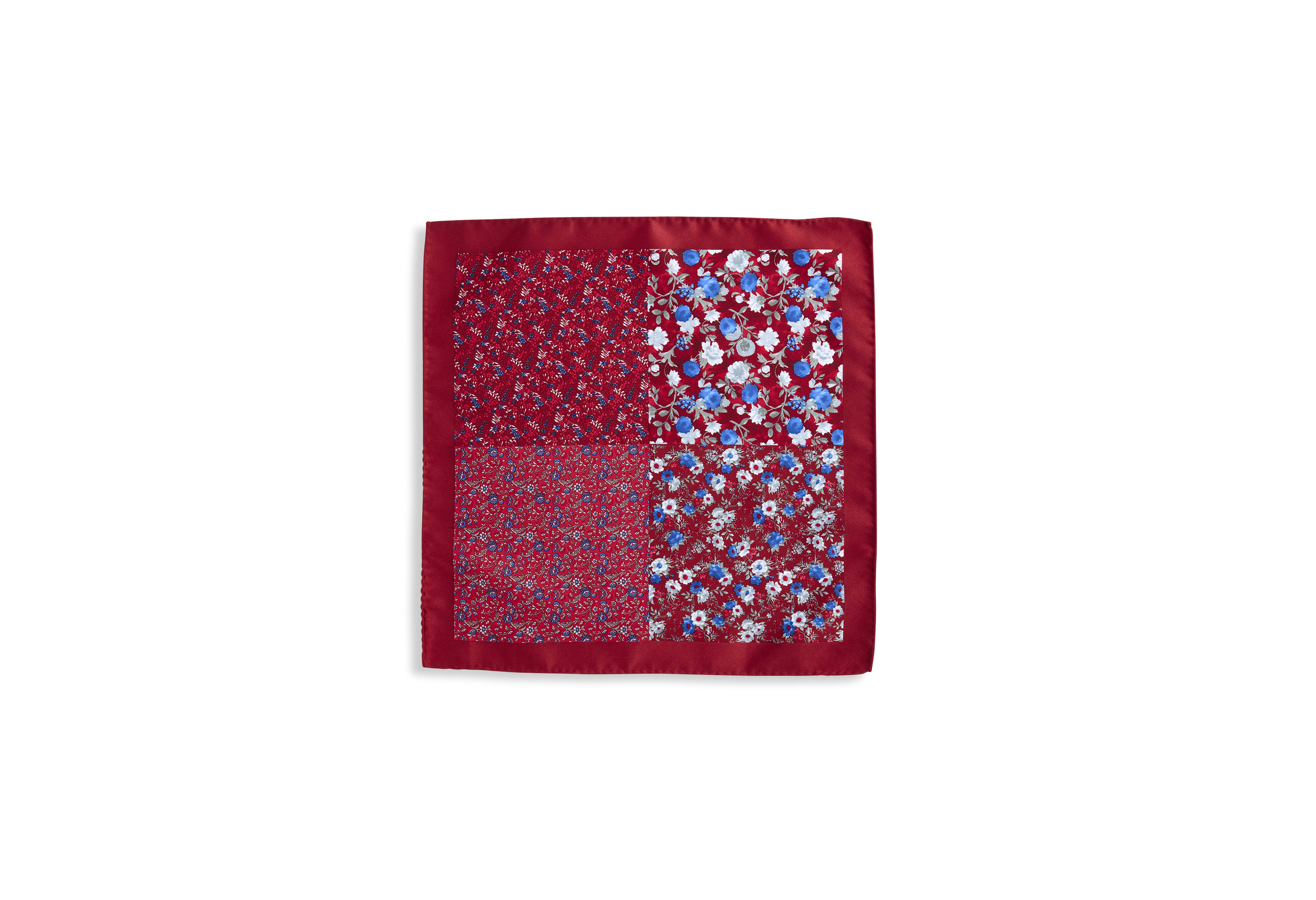 Multi Floral Pocket Square