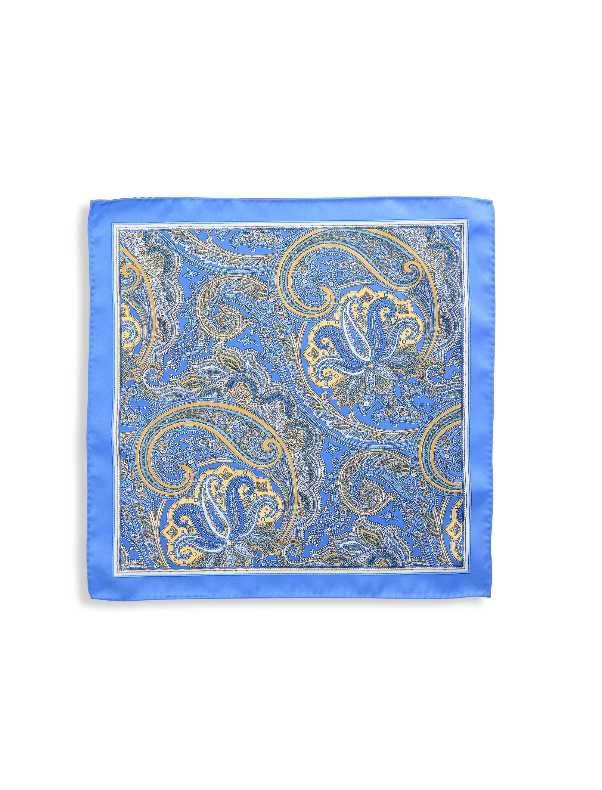 Exploded Paisley Pocket Square - thumbnail 2