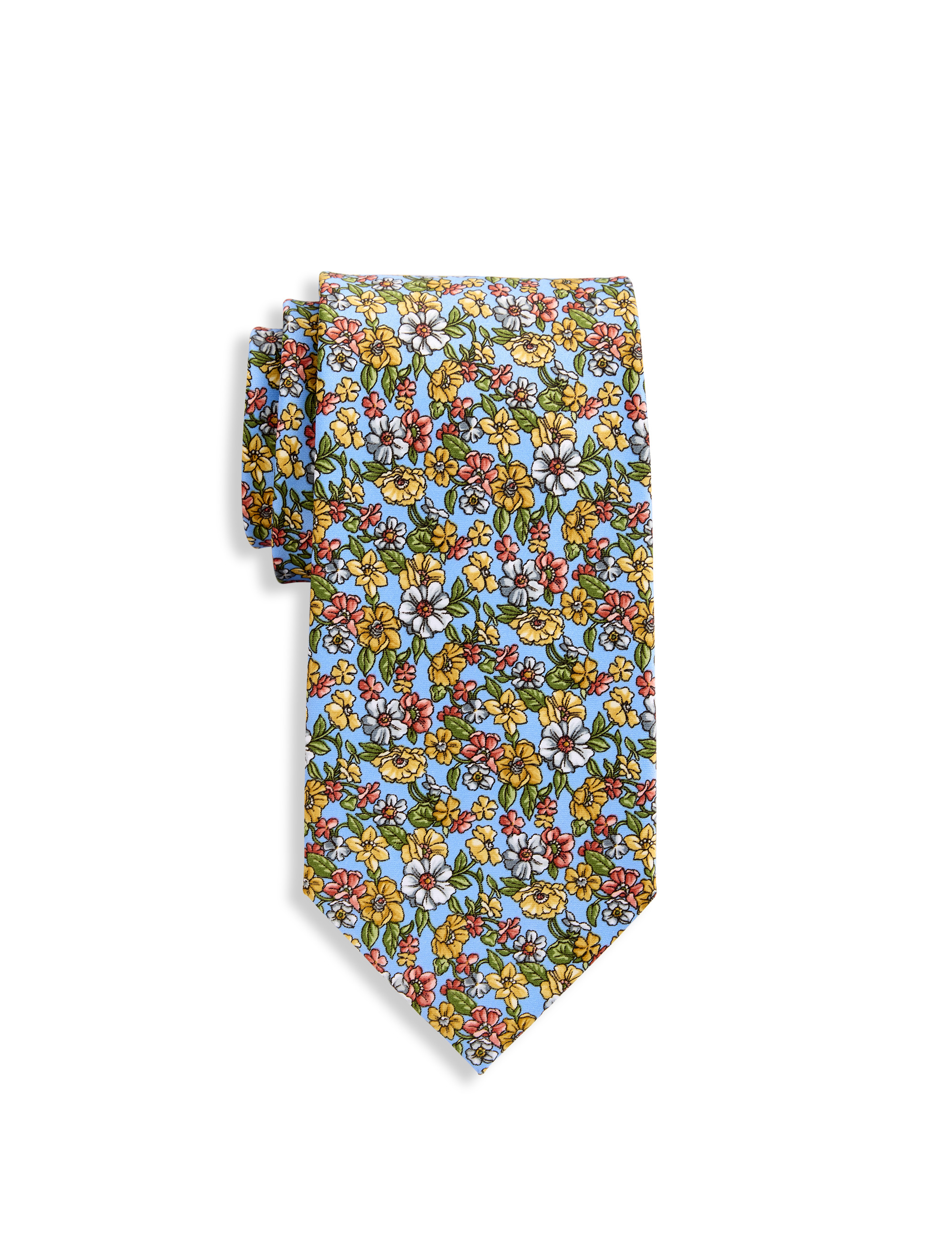 Printed Floral Tie