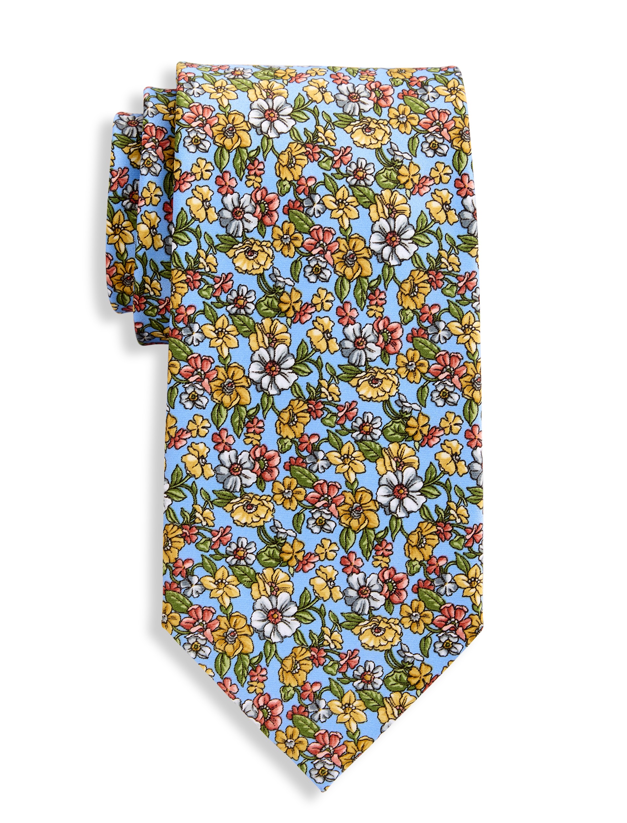 Printed Floral Tie