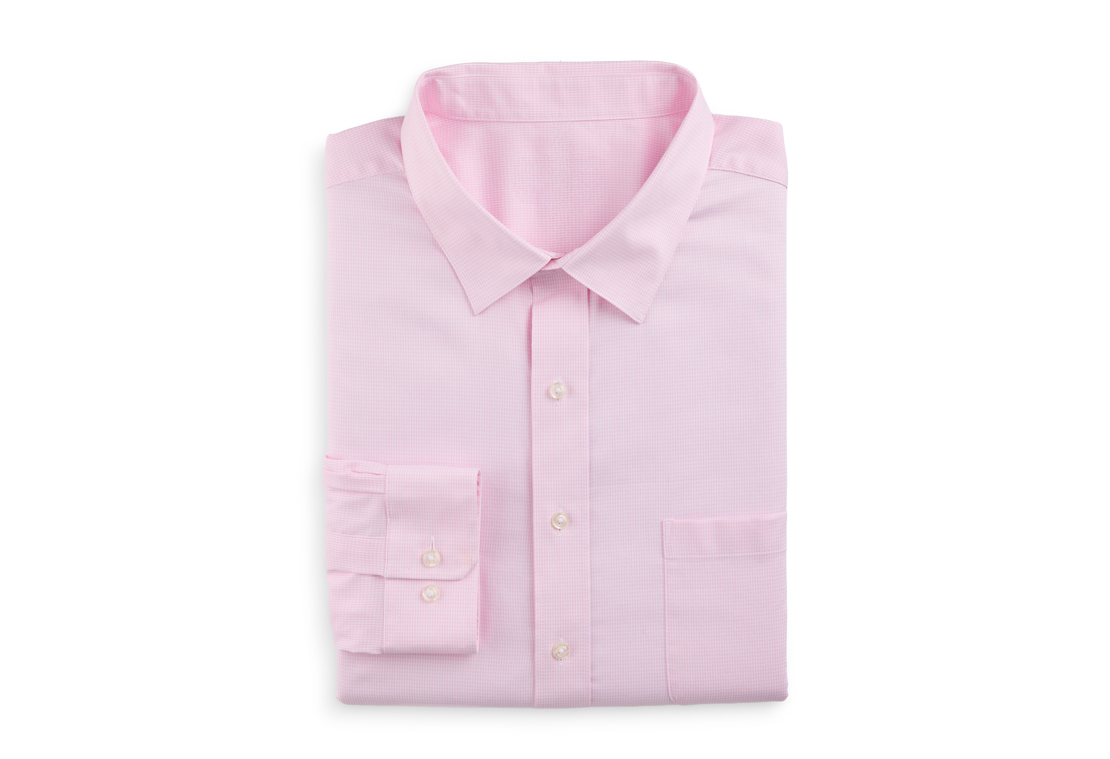 Mini Grid Patterned Dress Shirt
