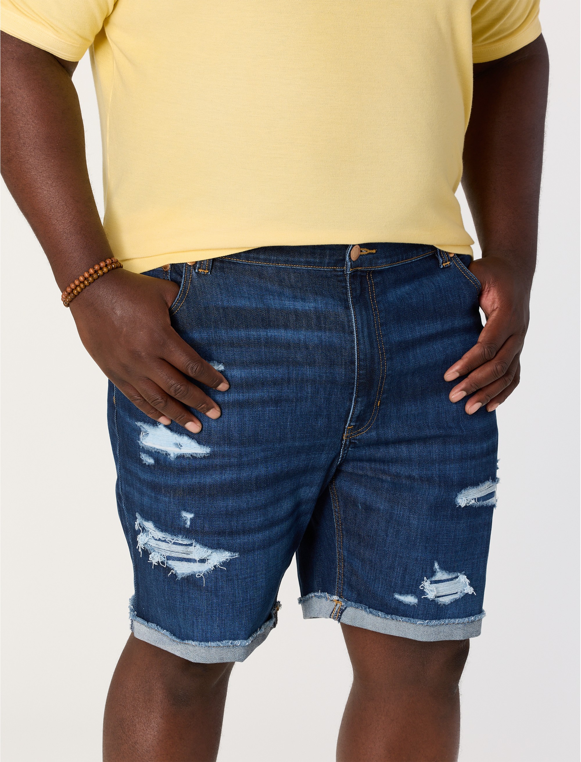 Athletic-Fit Everyday Denim Shorts - thumbnail 3
