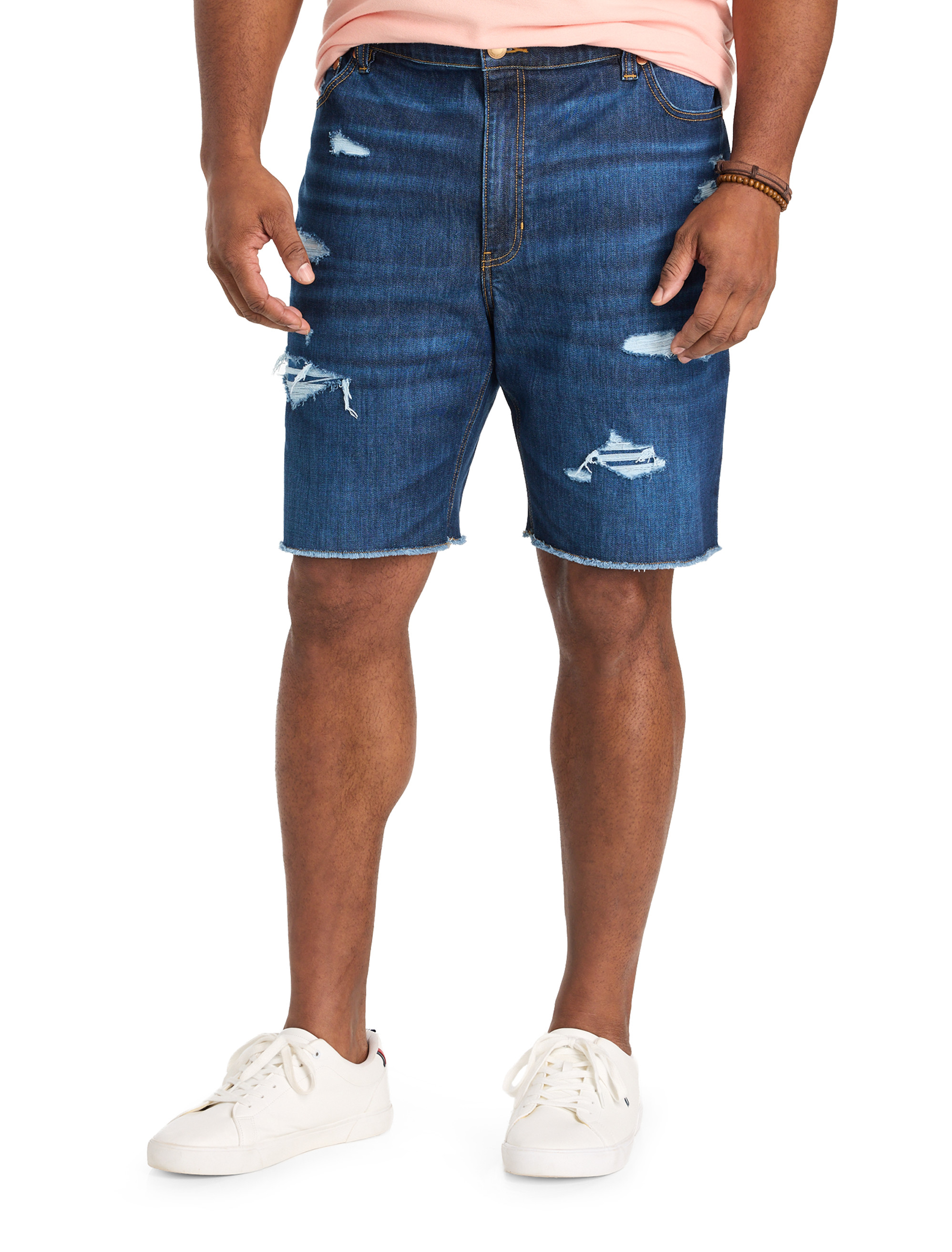 Athletic-Fit Everyday Denim Shorts