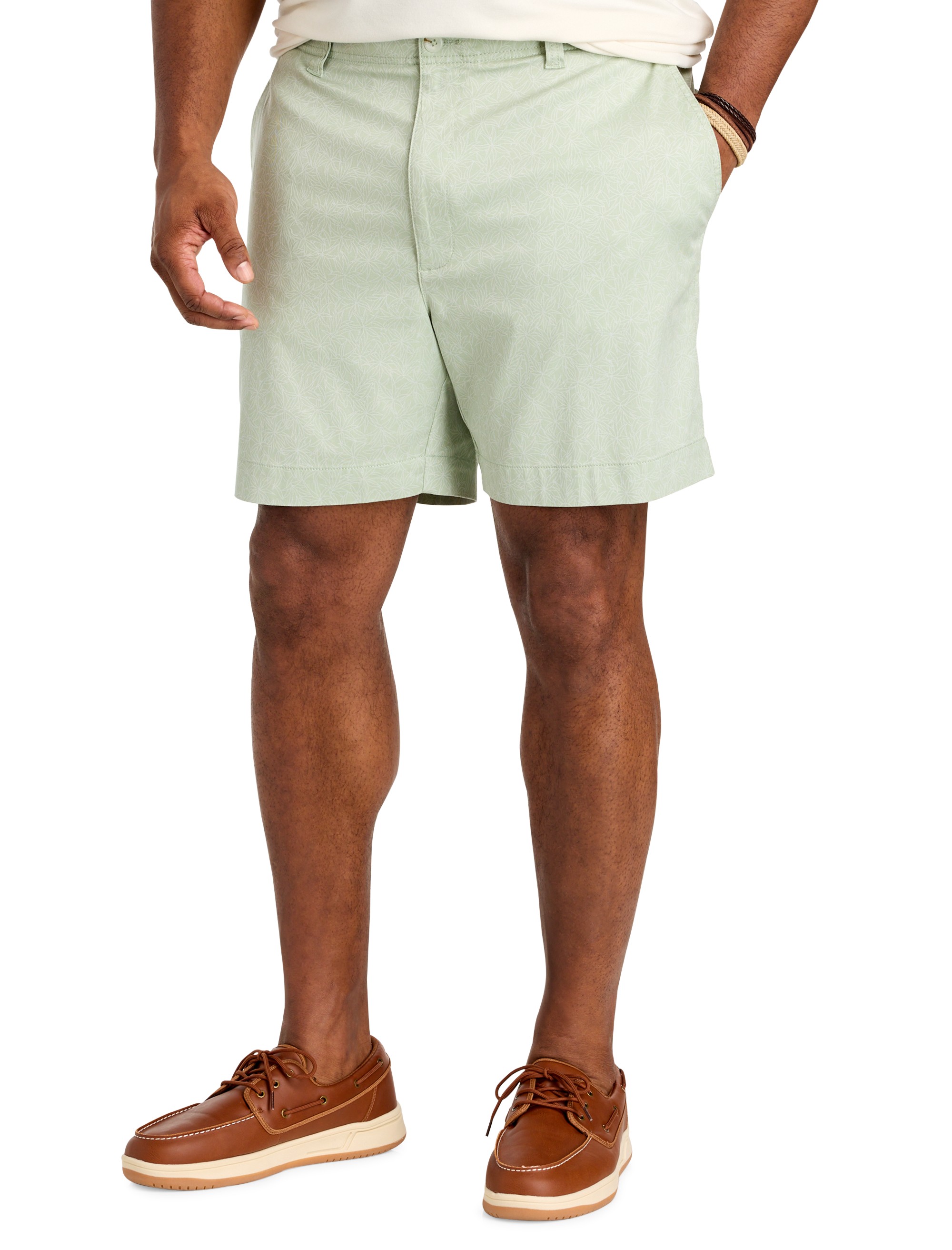 Printed Chino Shorts
