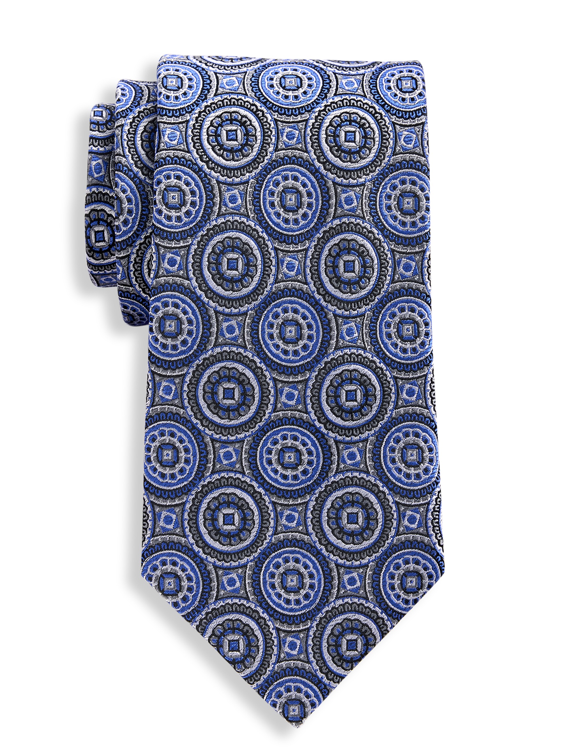Circular Medallion Tie - thumbnail 5