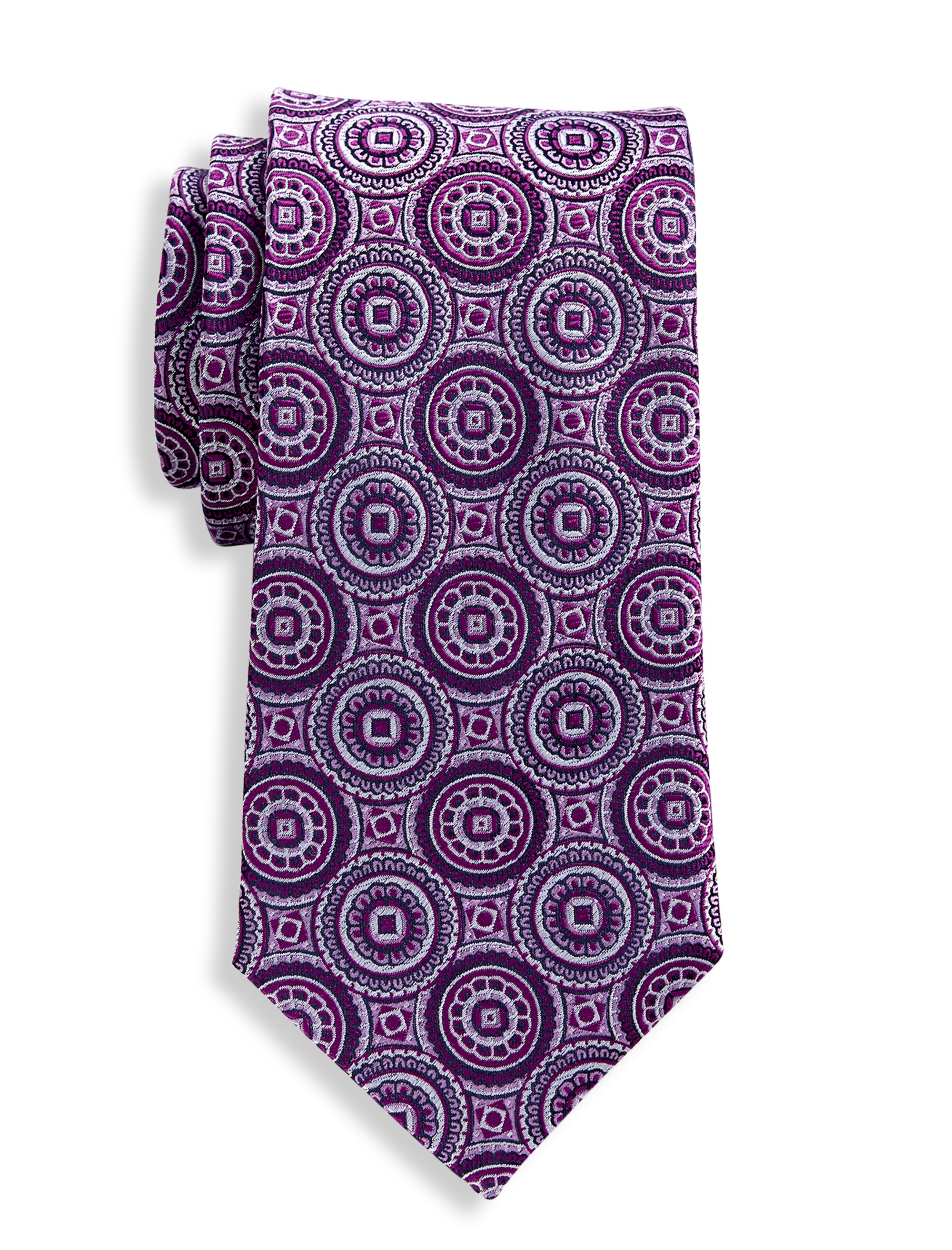Circular Medallion Tie - thumbnail 3