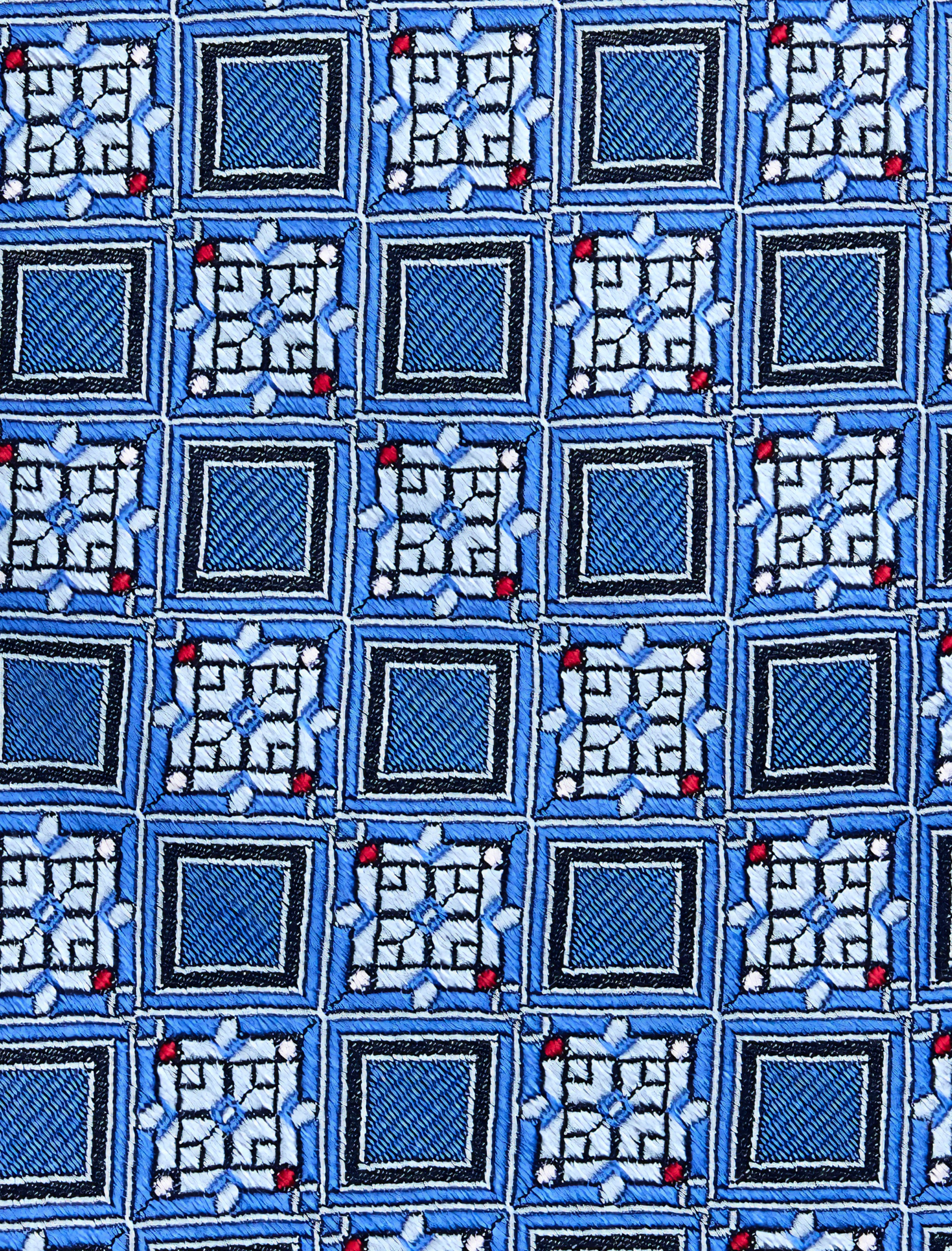 Small Square Silk Tie